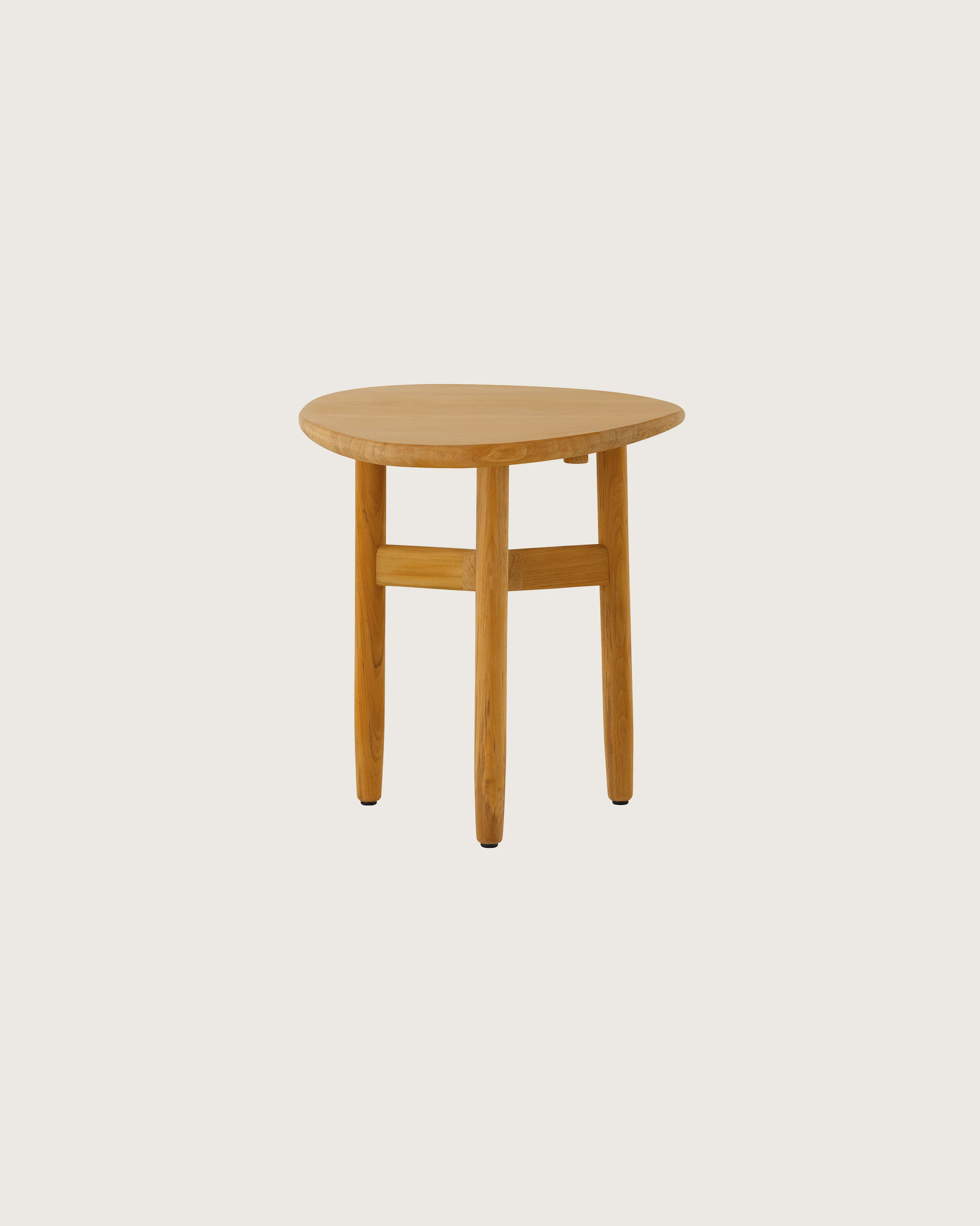 Crosshatch Outdoor Side Table, Trilobe