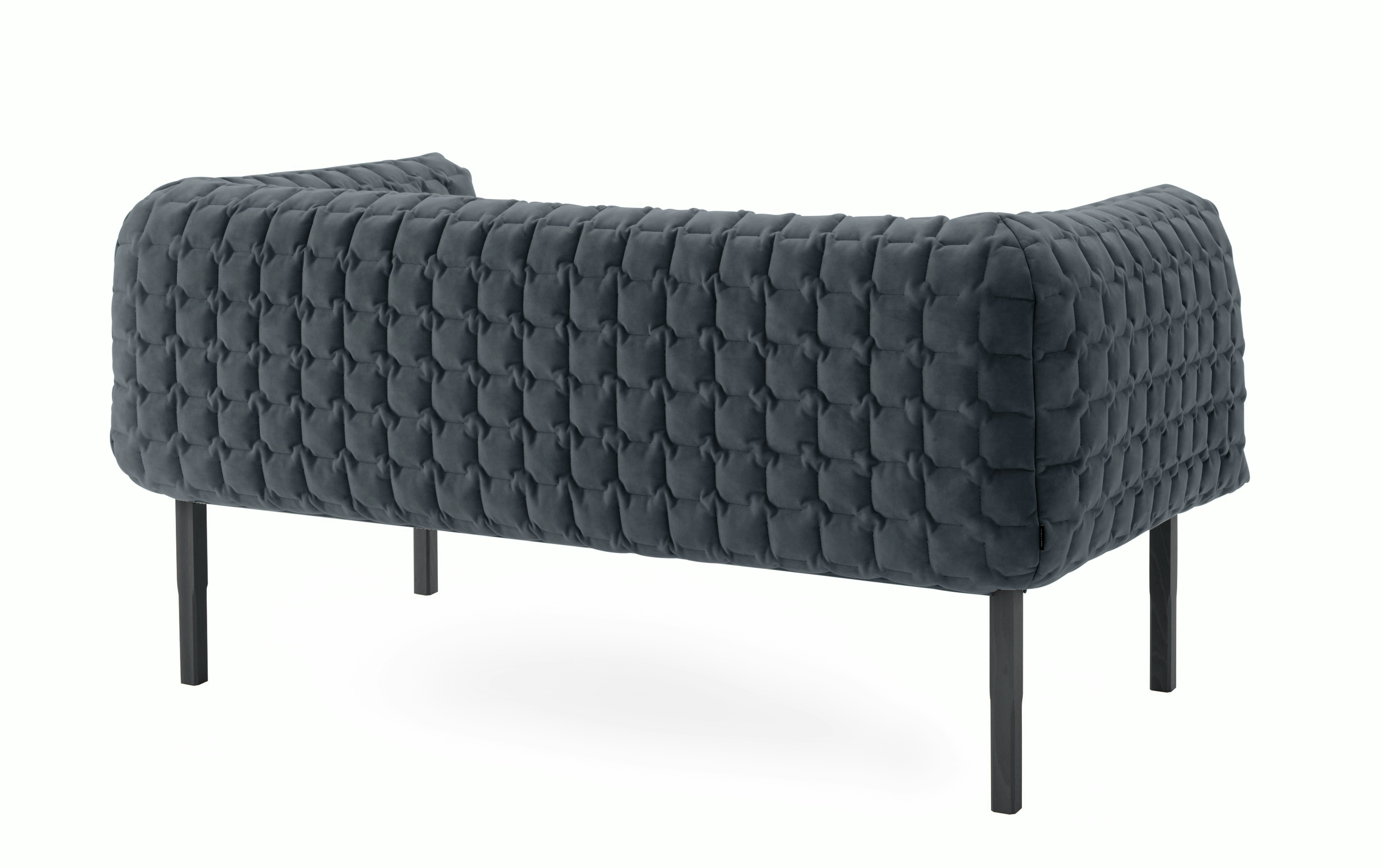 Ruche Sofa - anthracite,  grandstand