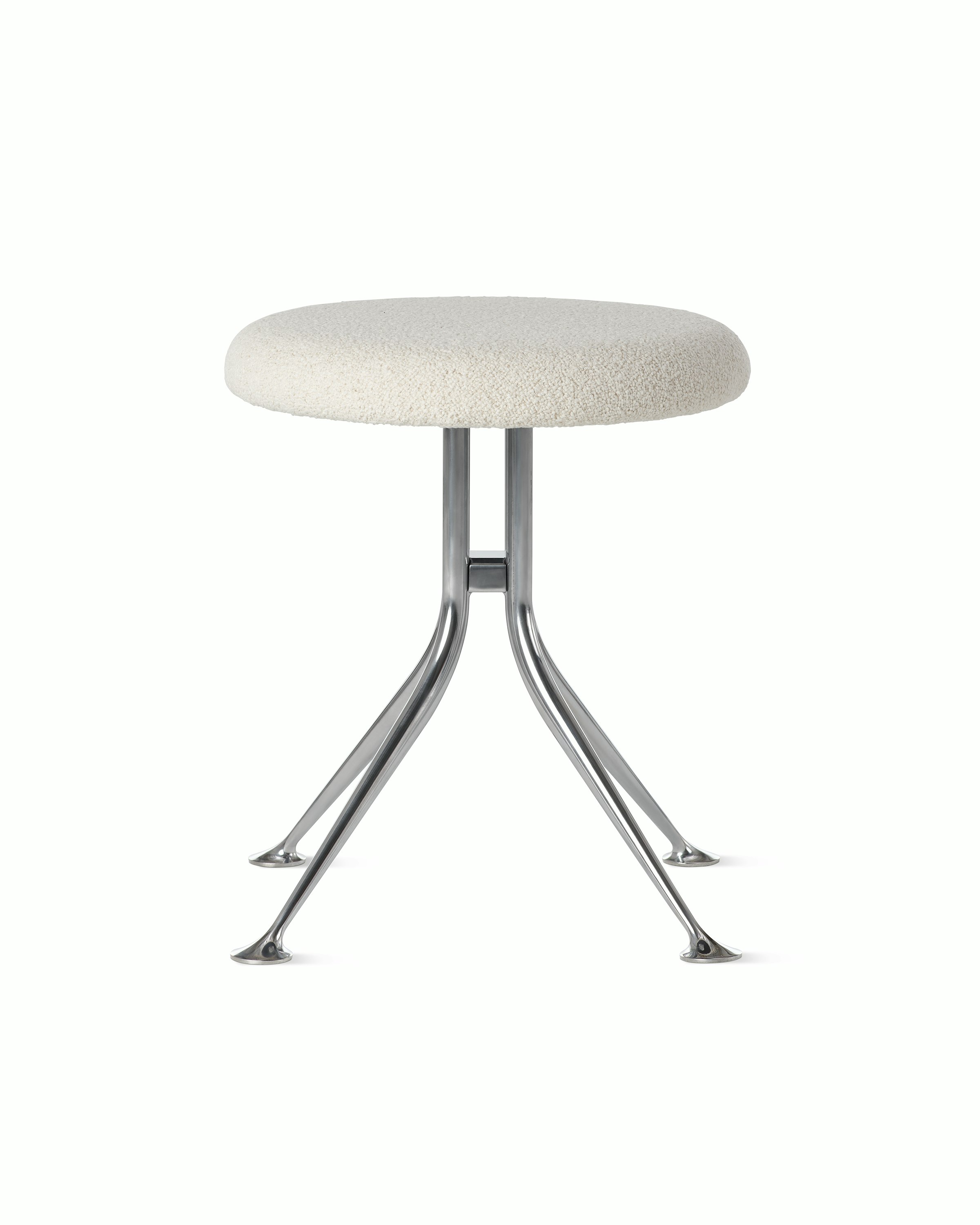 A front view of a single Girard Stool.