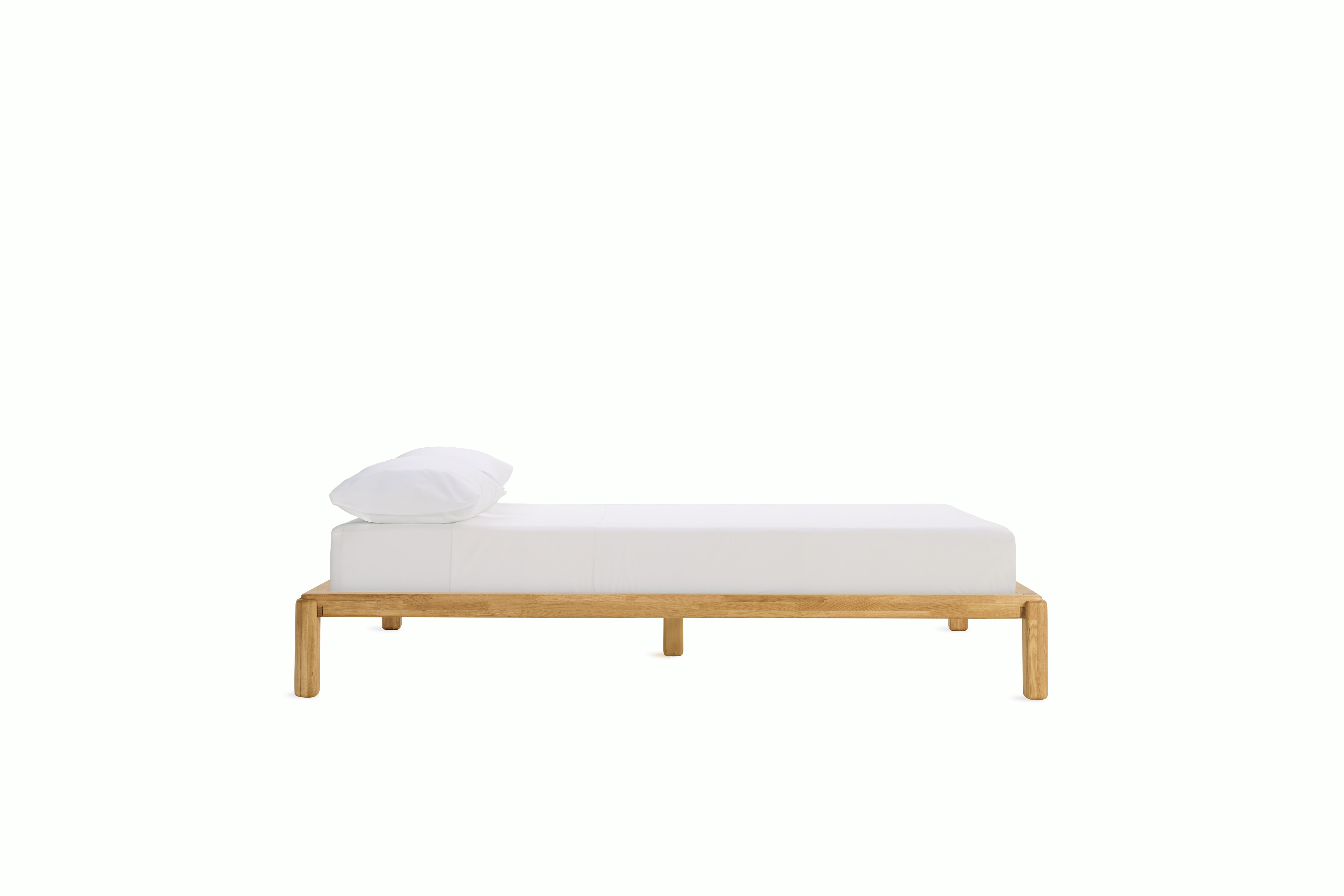 Sumu Bed,  oak,  queen