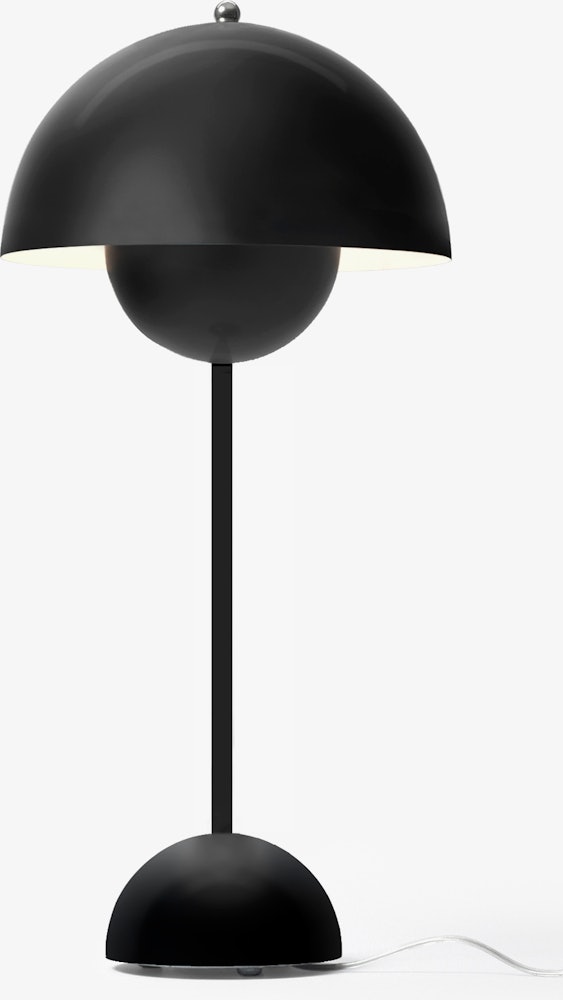 VP3 Flowerpot Table Lamp - Matte Black