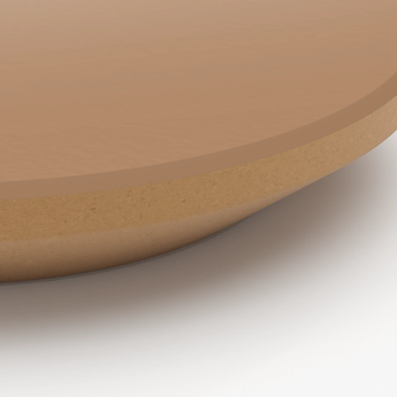 Walnut with Reverse Chamfer Edge