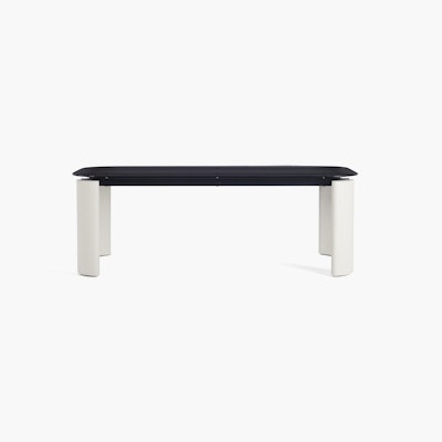 Paku Paku Dining Table - 95", Smoke Paku Paku Dining Table - 95", Smoke