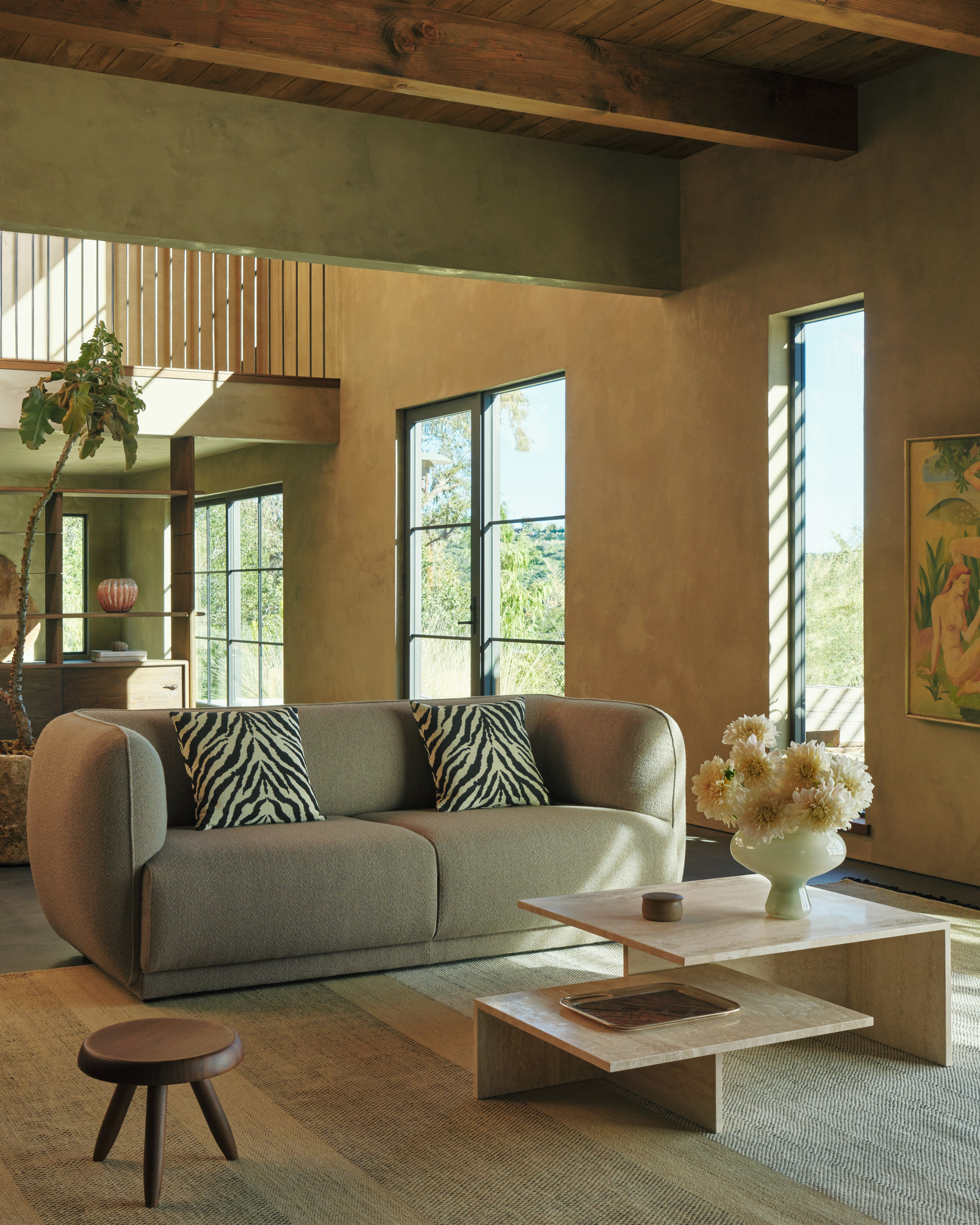 Clarence House Zebra Pillow