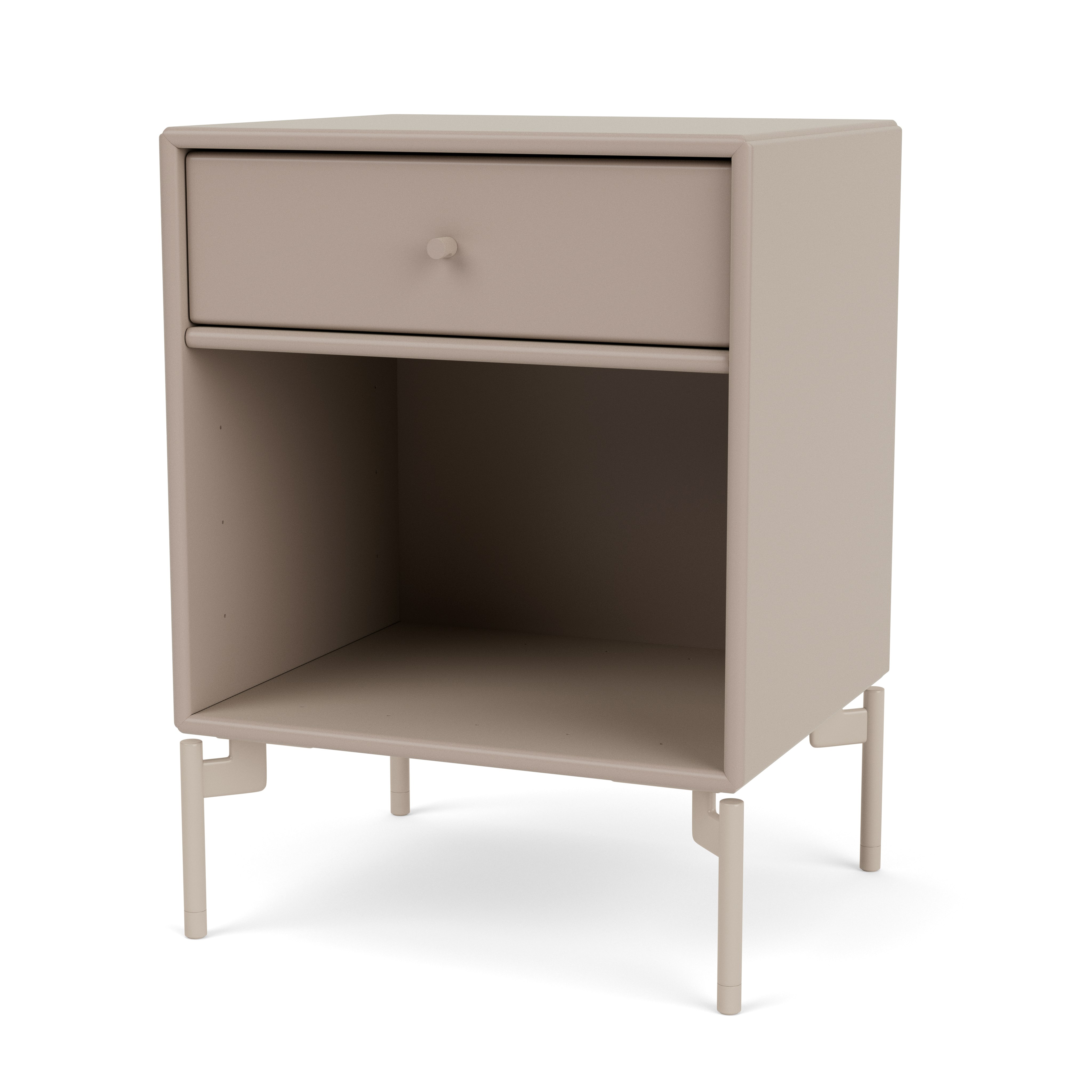 Dream Bedside Table - Mushroom, Mushroom Legs