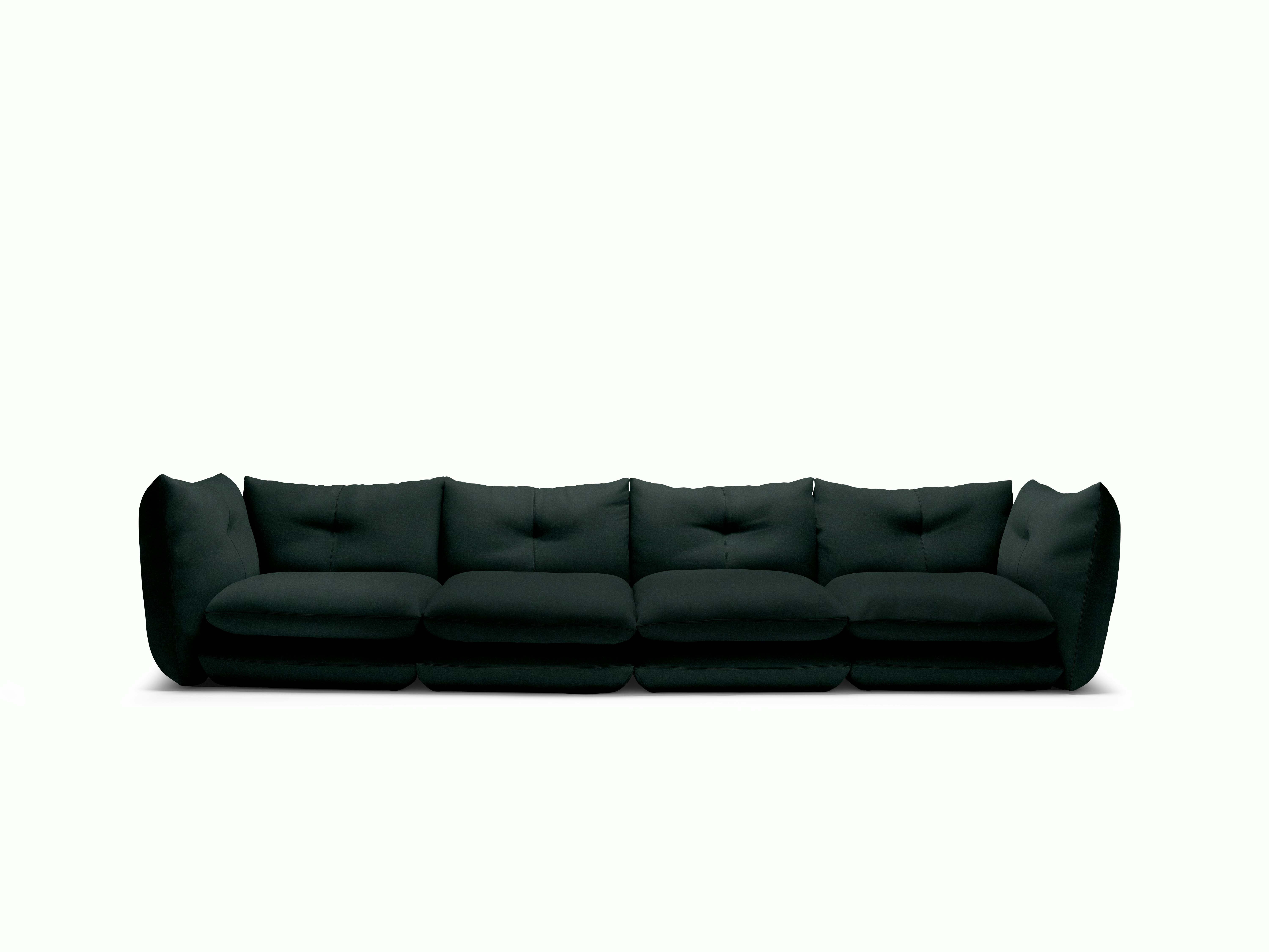 Perron Pillo Sofa, Four Seater