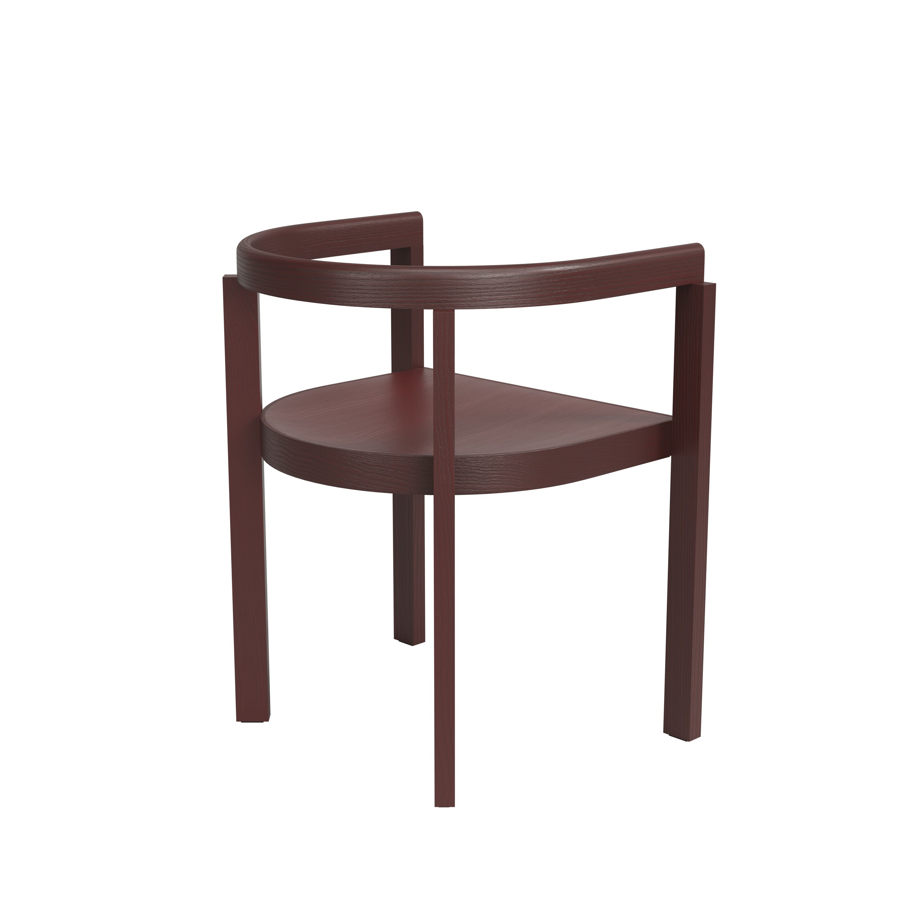 After Series Armchair - Burgundy