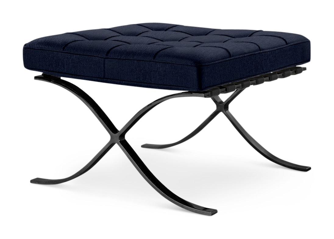 Barcelona Stool in Haven,  Midnight,  Black