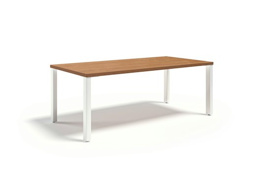 Reff Reff Profiles Soft Rectangular Leg Meeting Table Desk Veneer 
