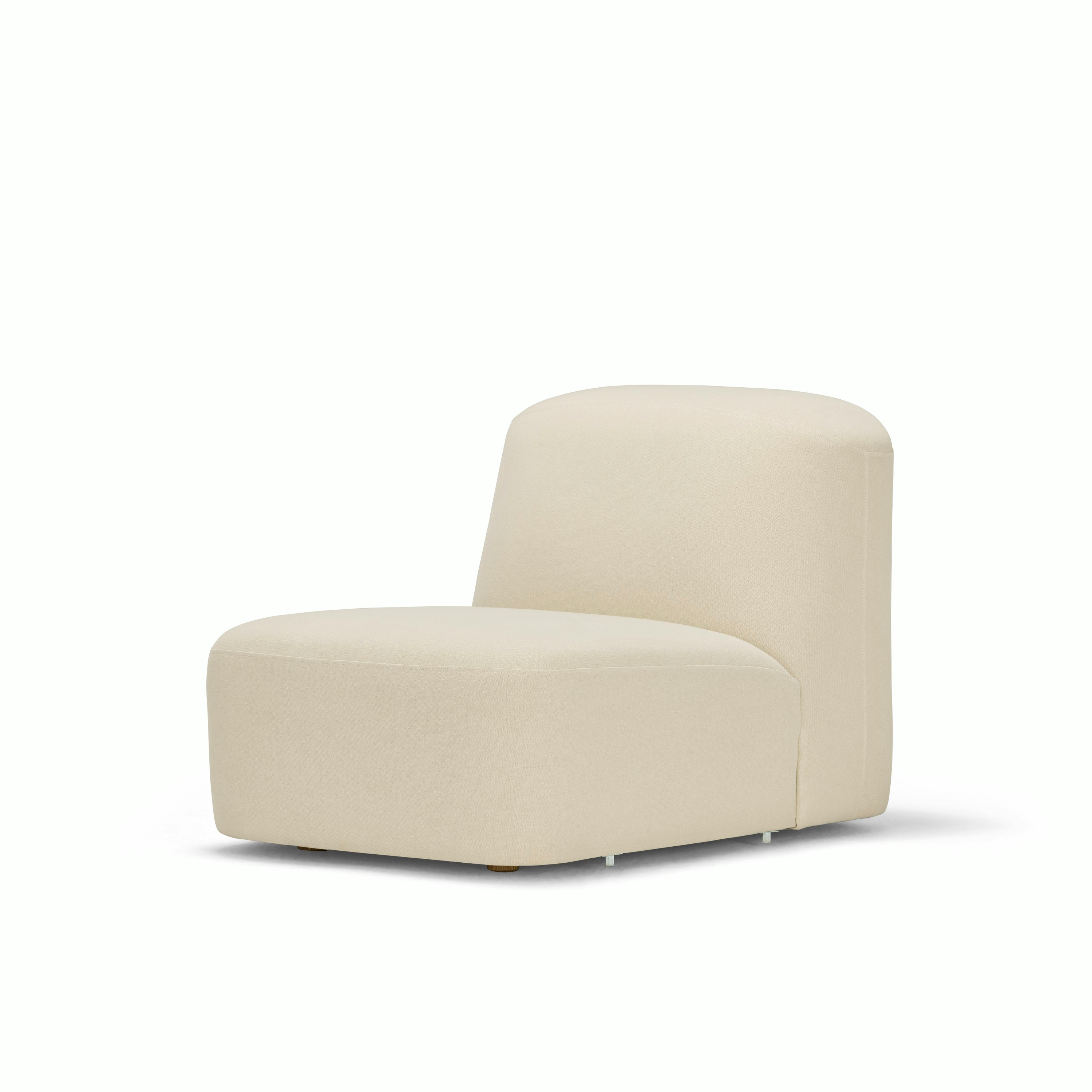 Muse Sofa - Armless Component, Cabarita, Natural