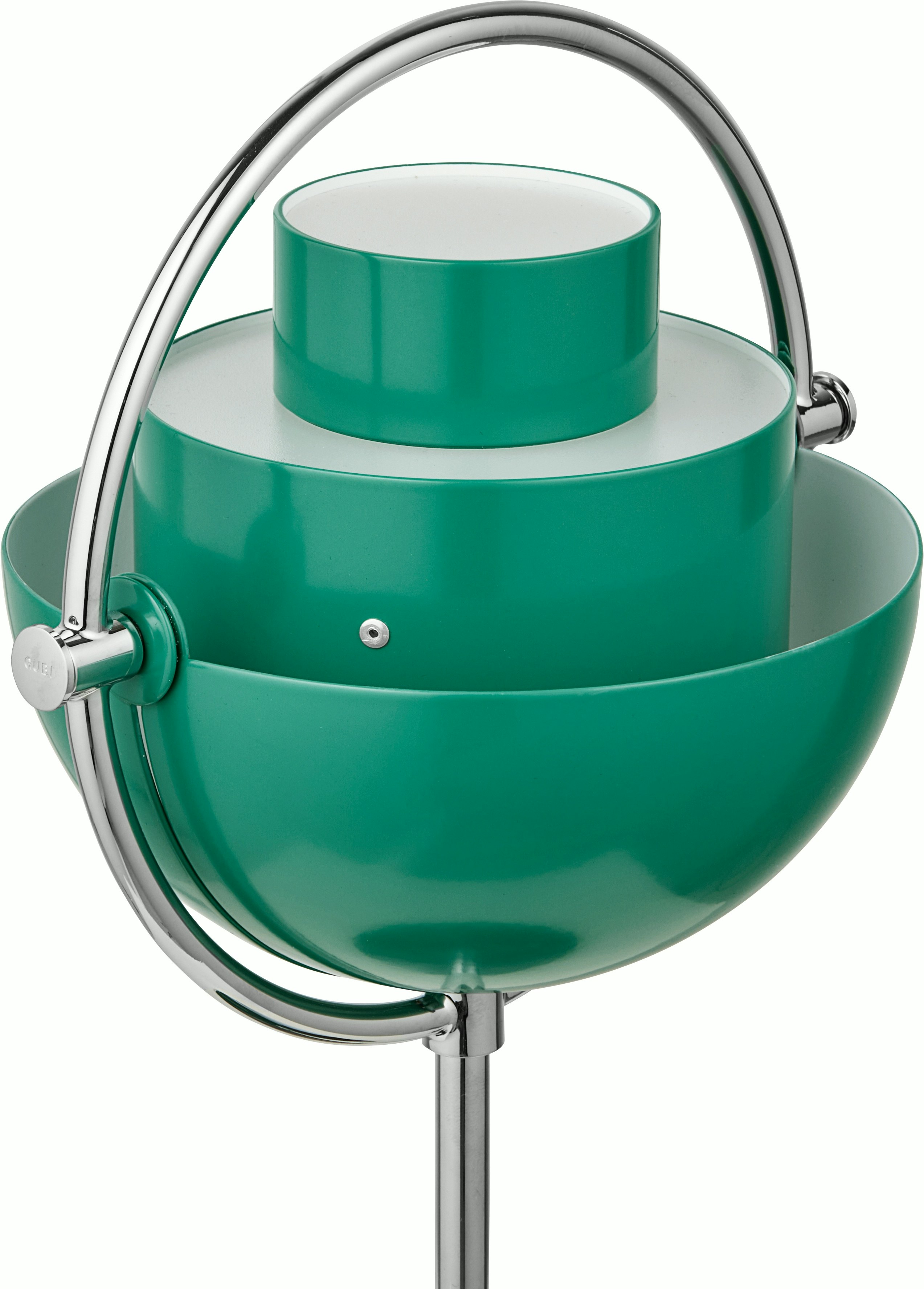Multi Lite Portable Lamp - Teal Green, Chrome