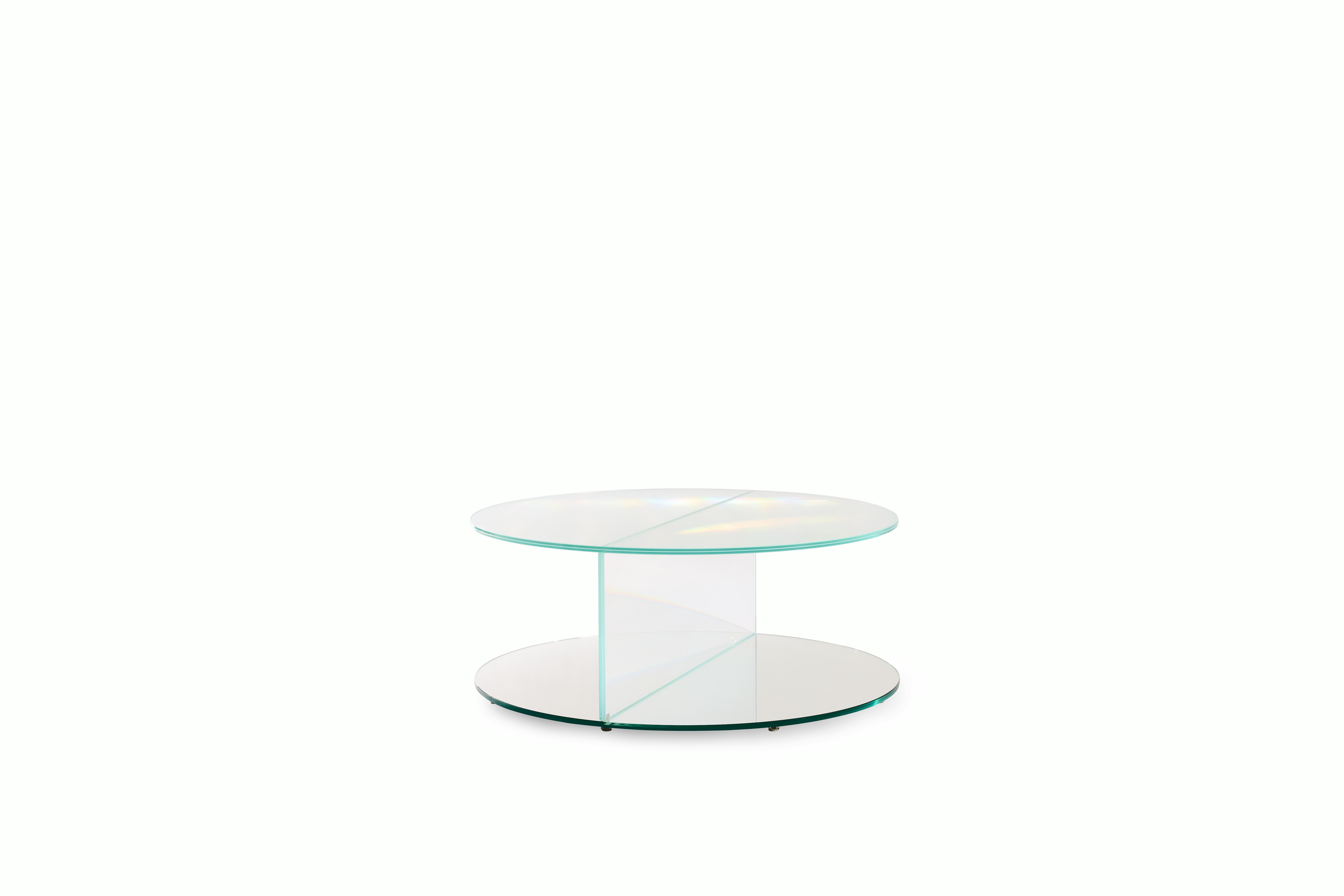 Doble Coffee Table - clear