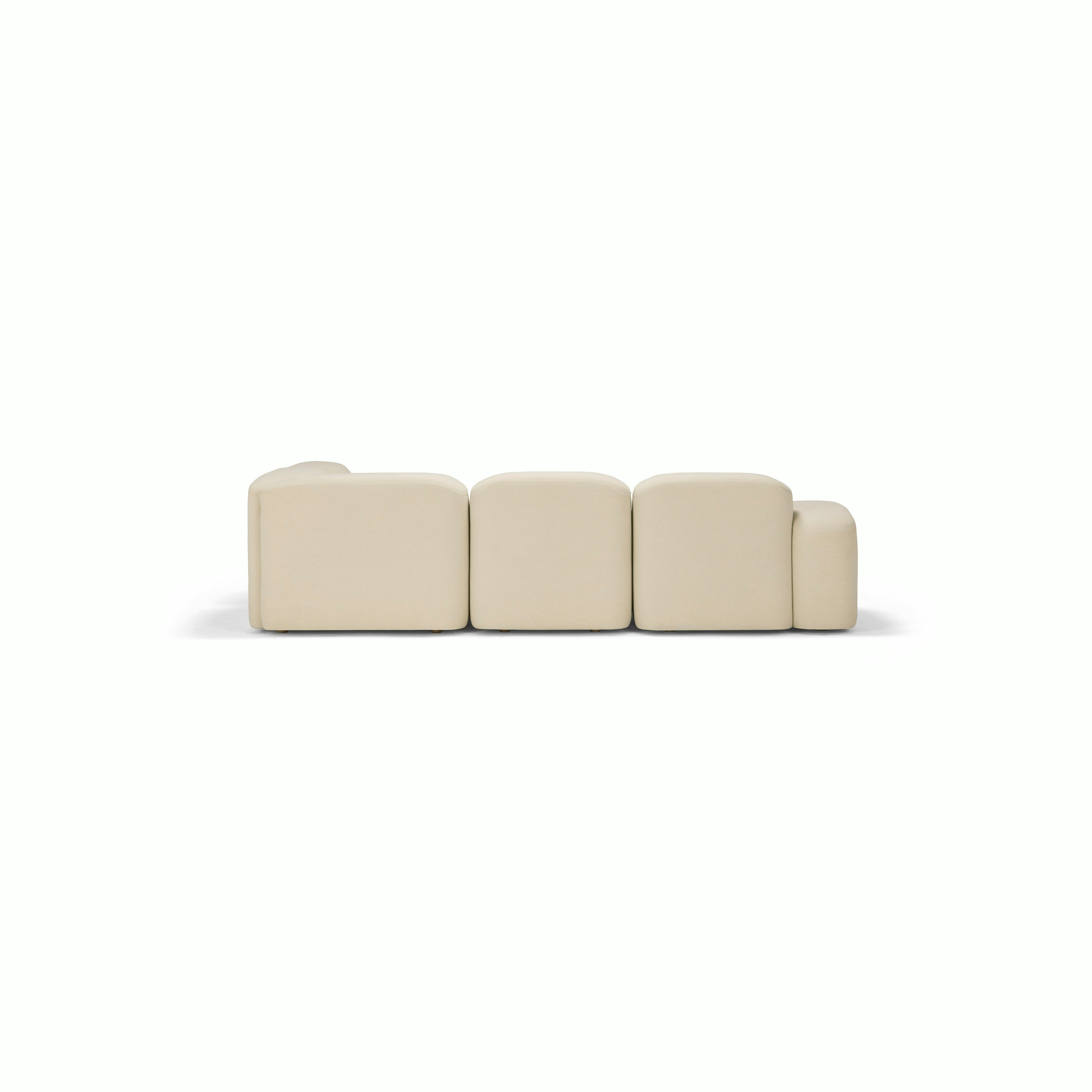 Muse Five Seat Corner Sectional - Cabarita, Natural