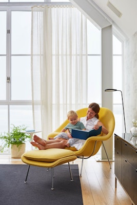 saarinen womb chair ottoman florence knoll credenza muuto leaf floor lamp