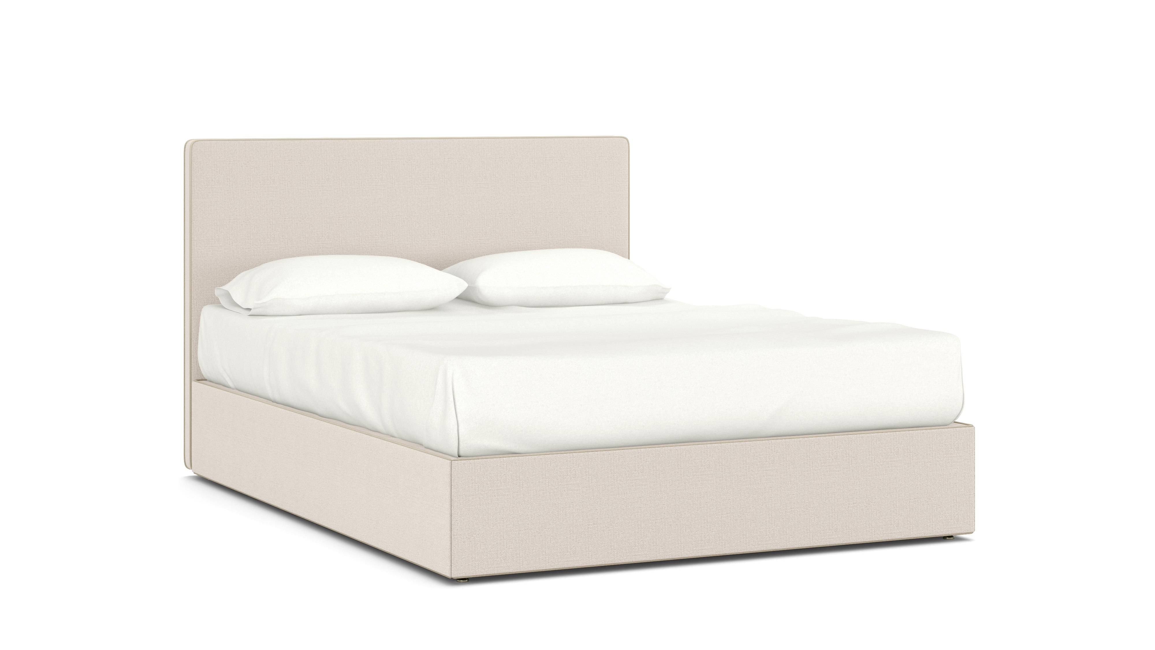 A Hule Bed in Snow Timbre viewed from an angle.