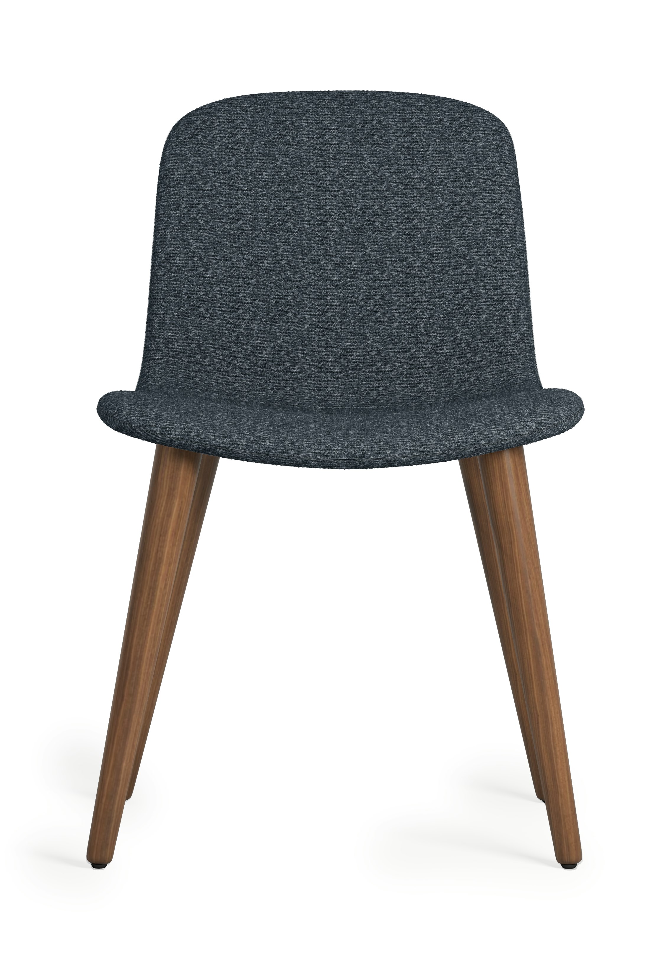 Bacco Chair - Melange, 704 Agate, Walnut