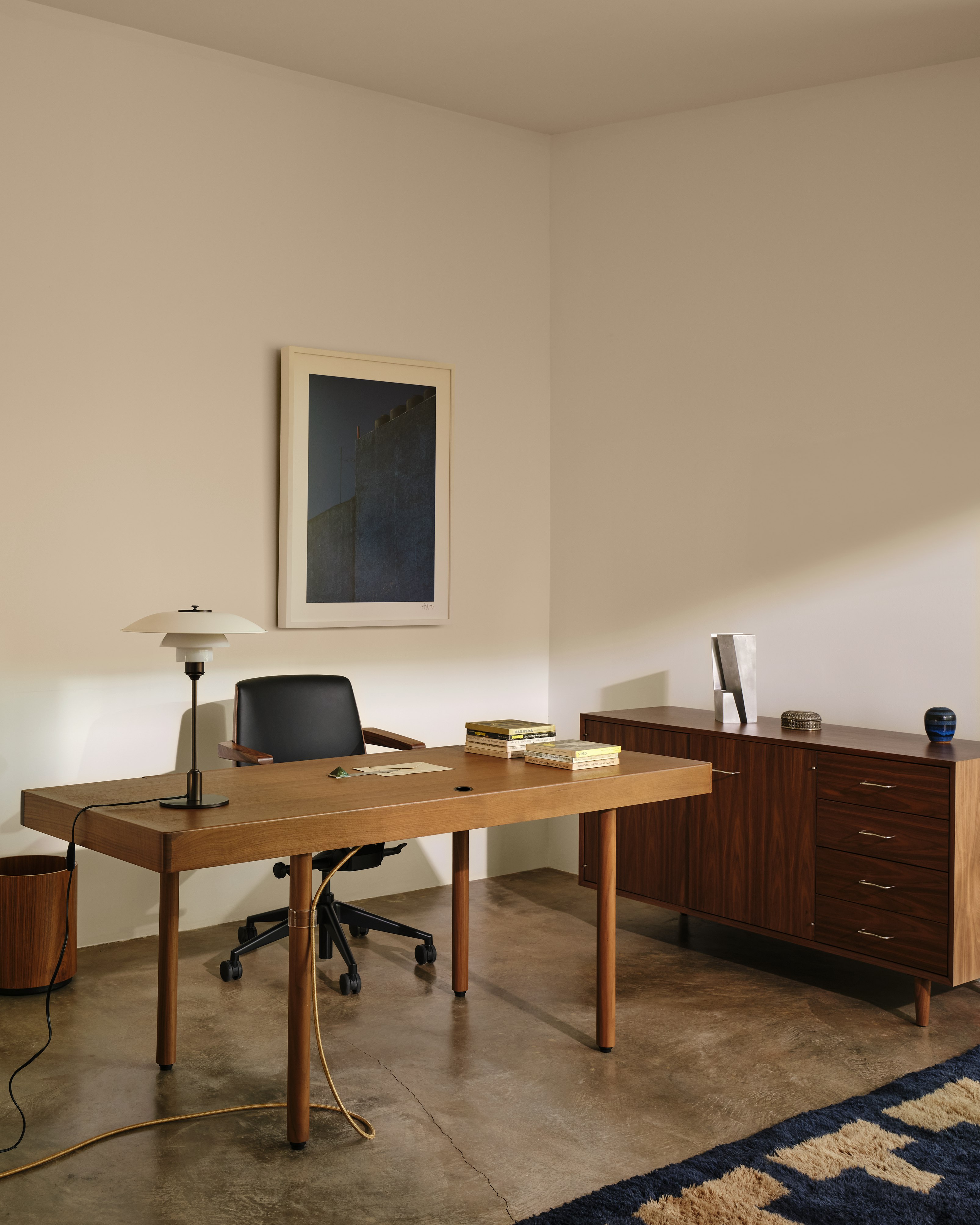 New Canaan Wood Sit-to-Stand Desk