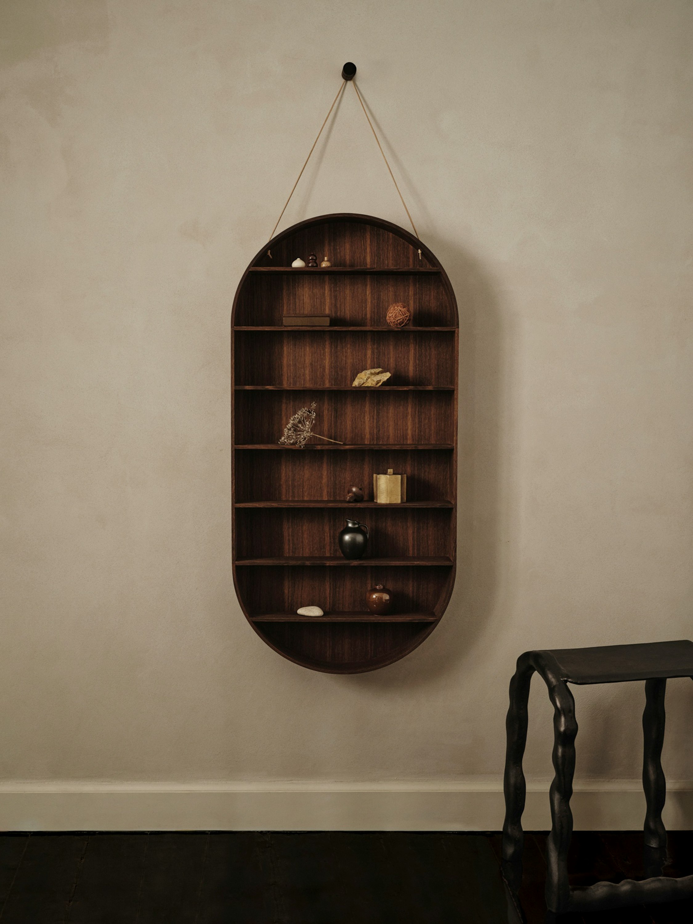 Oval Dorm Shelf