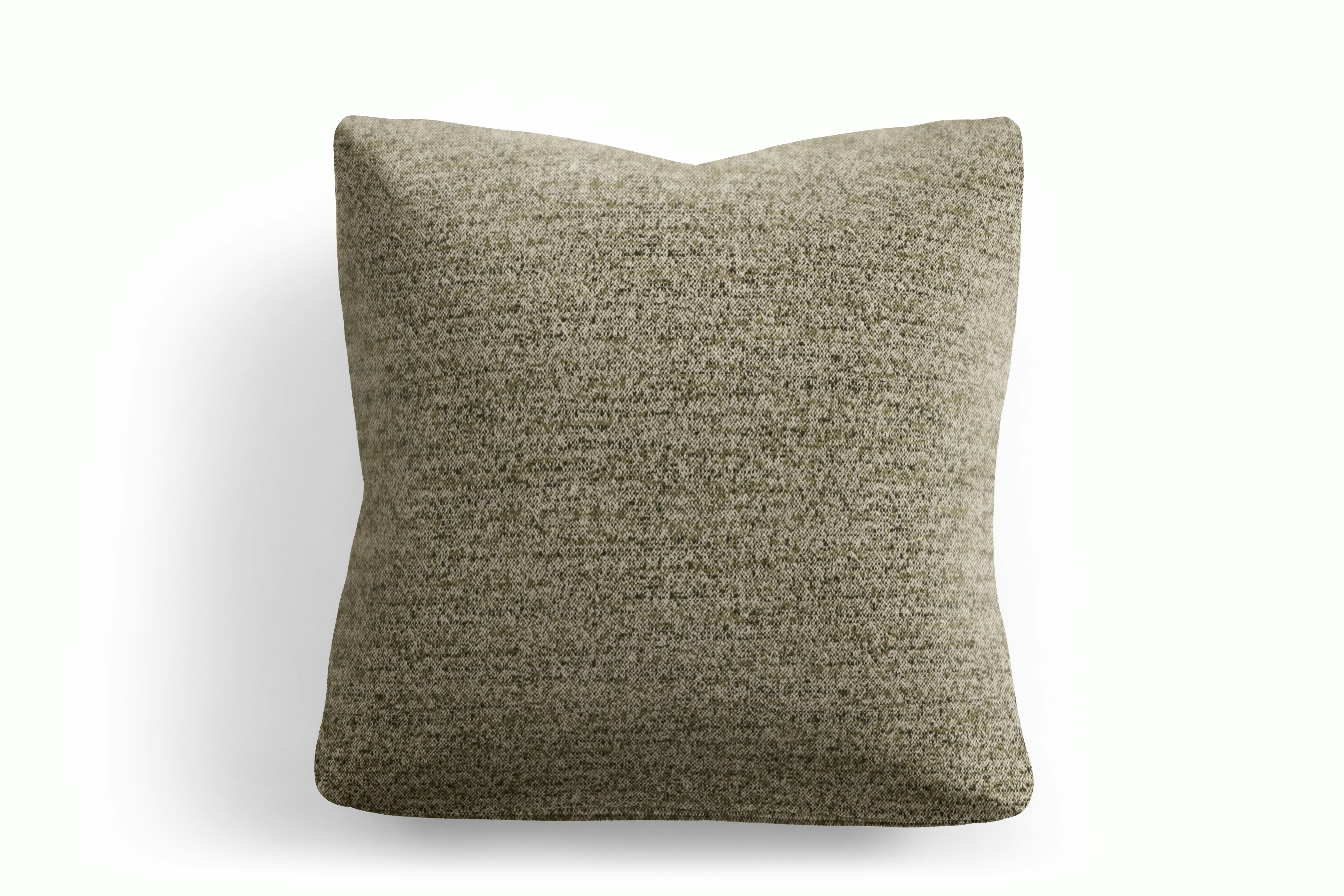 A Irvin Throw Pillow in Artichoke Viewed from the front.