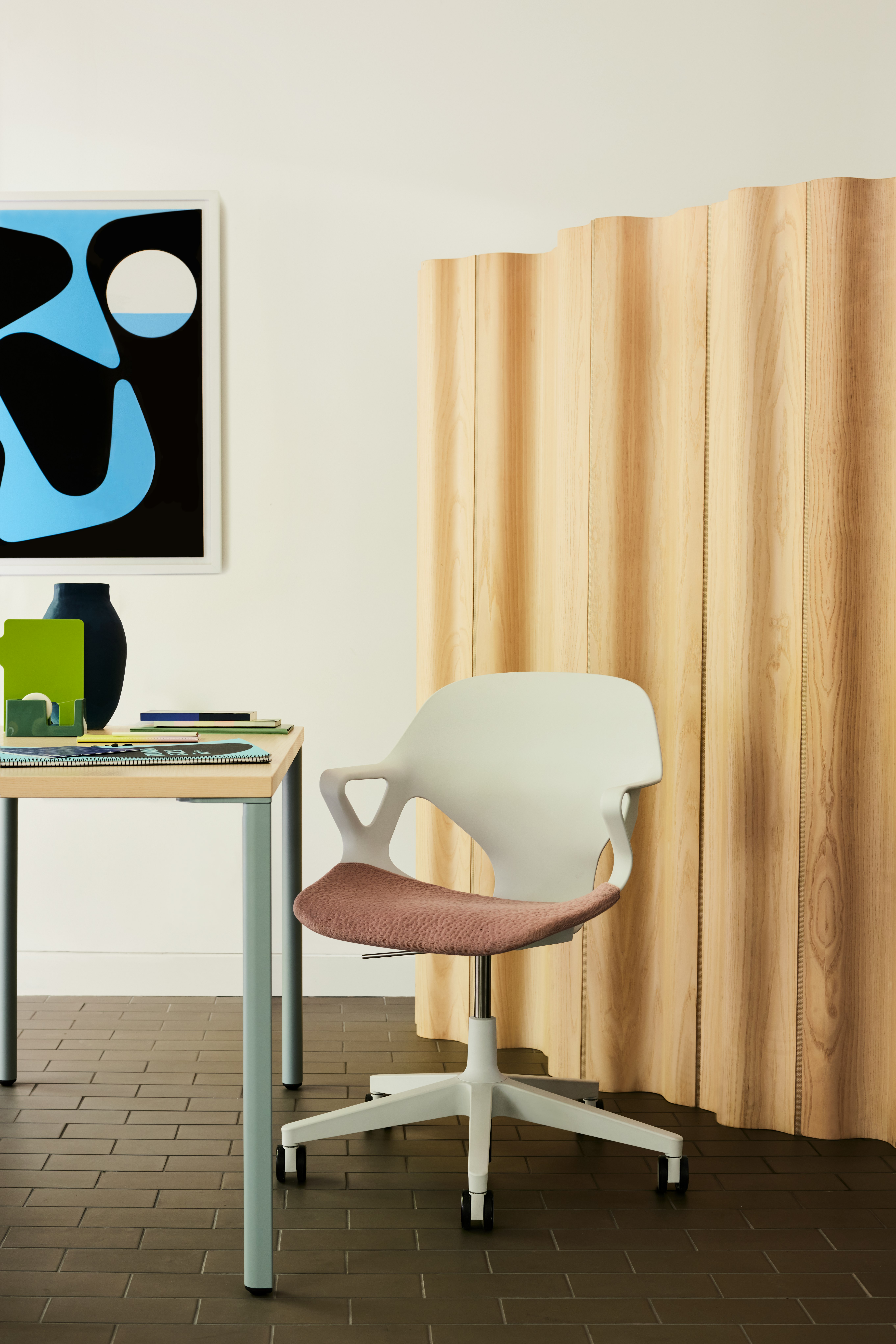 Eames Molded Plywood Folding Screen