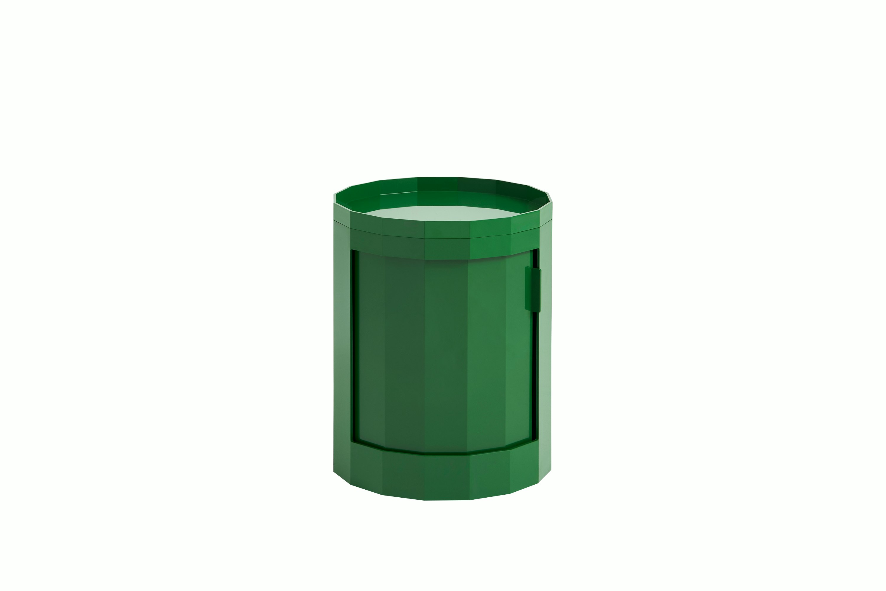 Facet Storage Cabinet - Short, Spinach Green