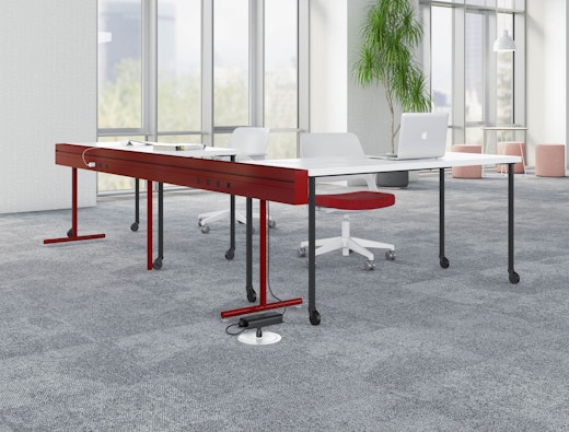 antenna workspaces power beam flexible cordset power