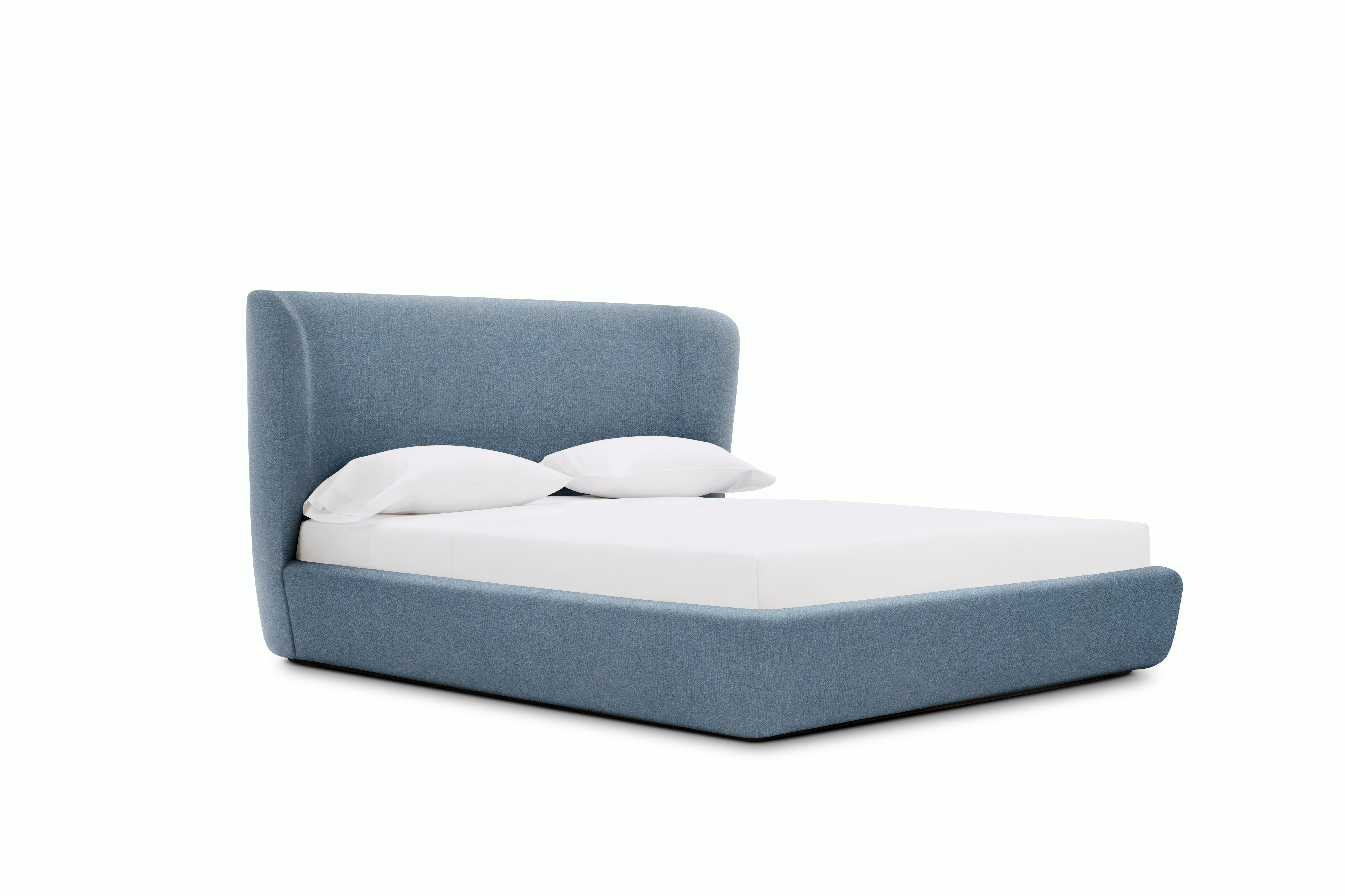 Stay Bed - Queen or King,  Spitfire Velvet,  Soft Blue