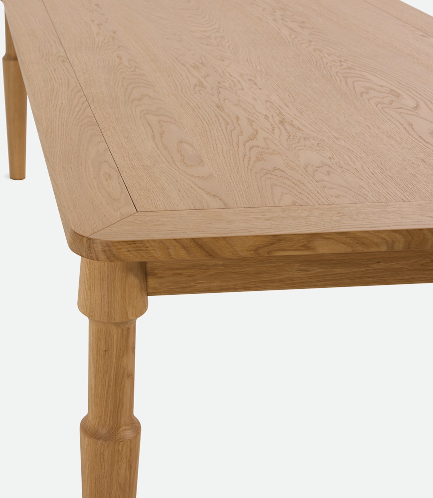 Danbury Dining Table - oak,  95 in
