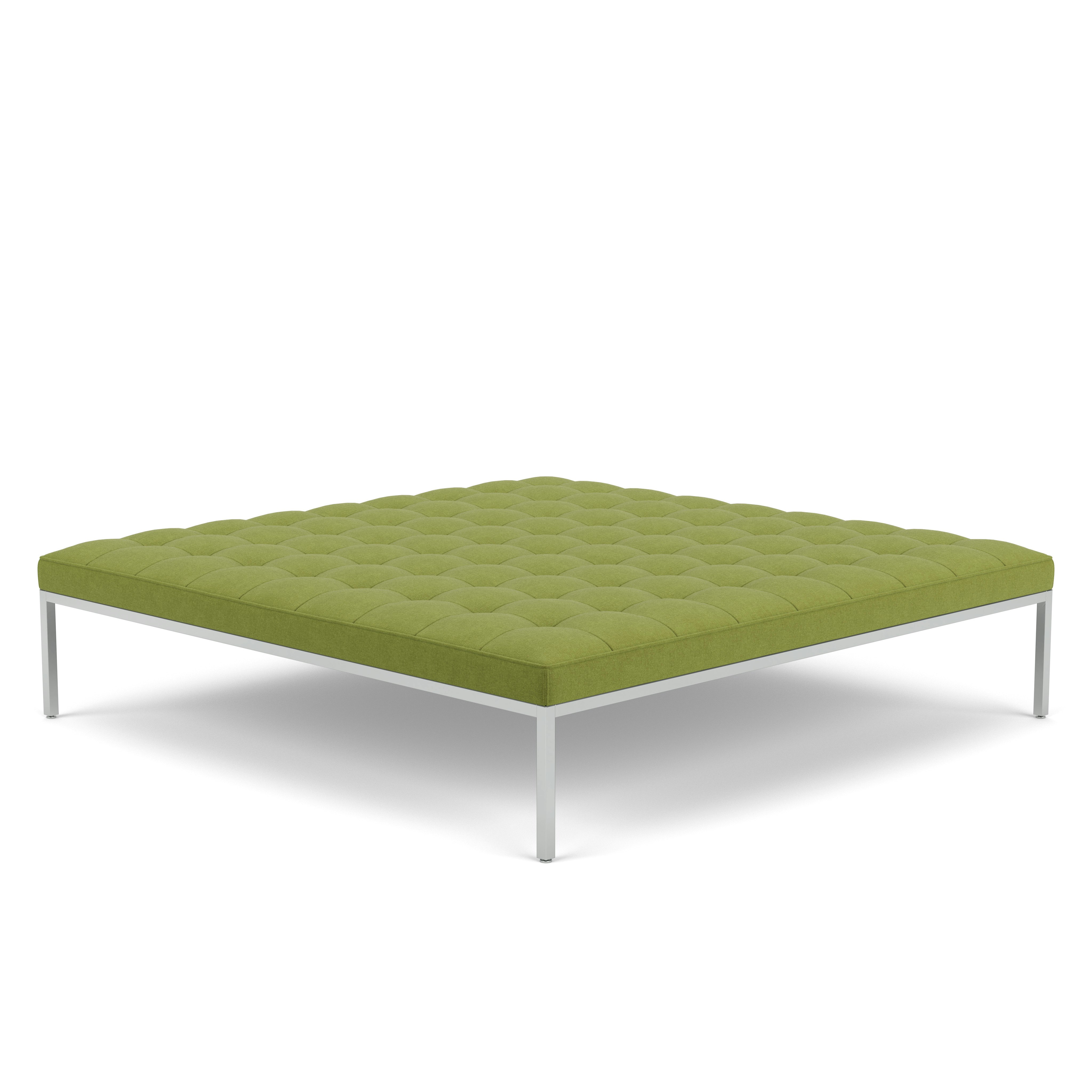 Florence Knoll Square Bench - Large,  Square, Topos, Eucalyptus