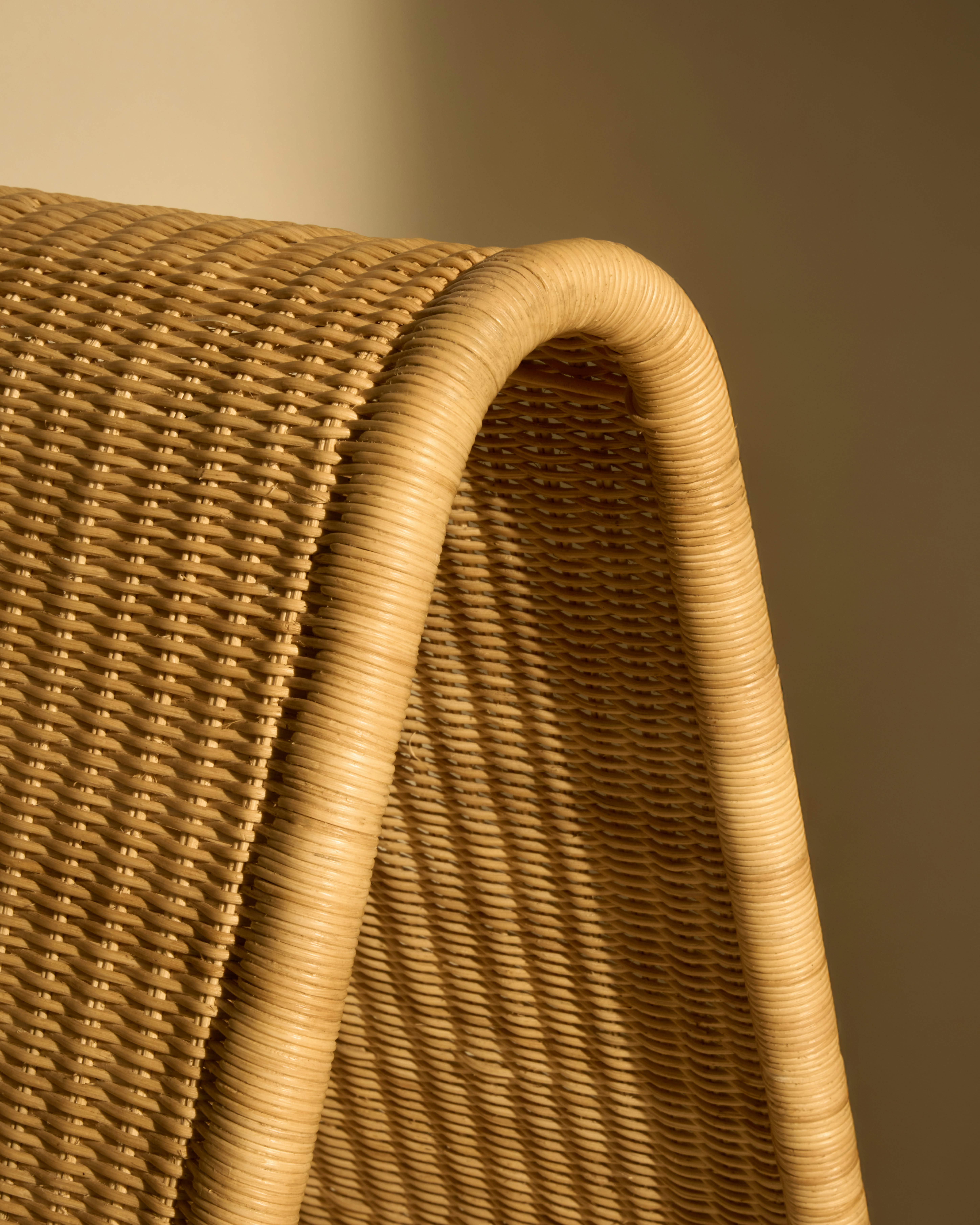 P3 Lounge Chair rattan detail