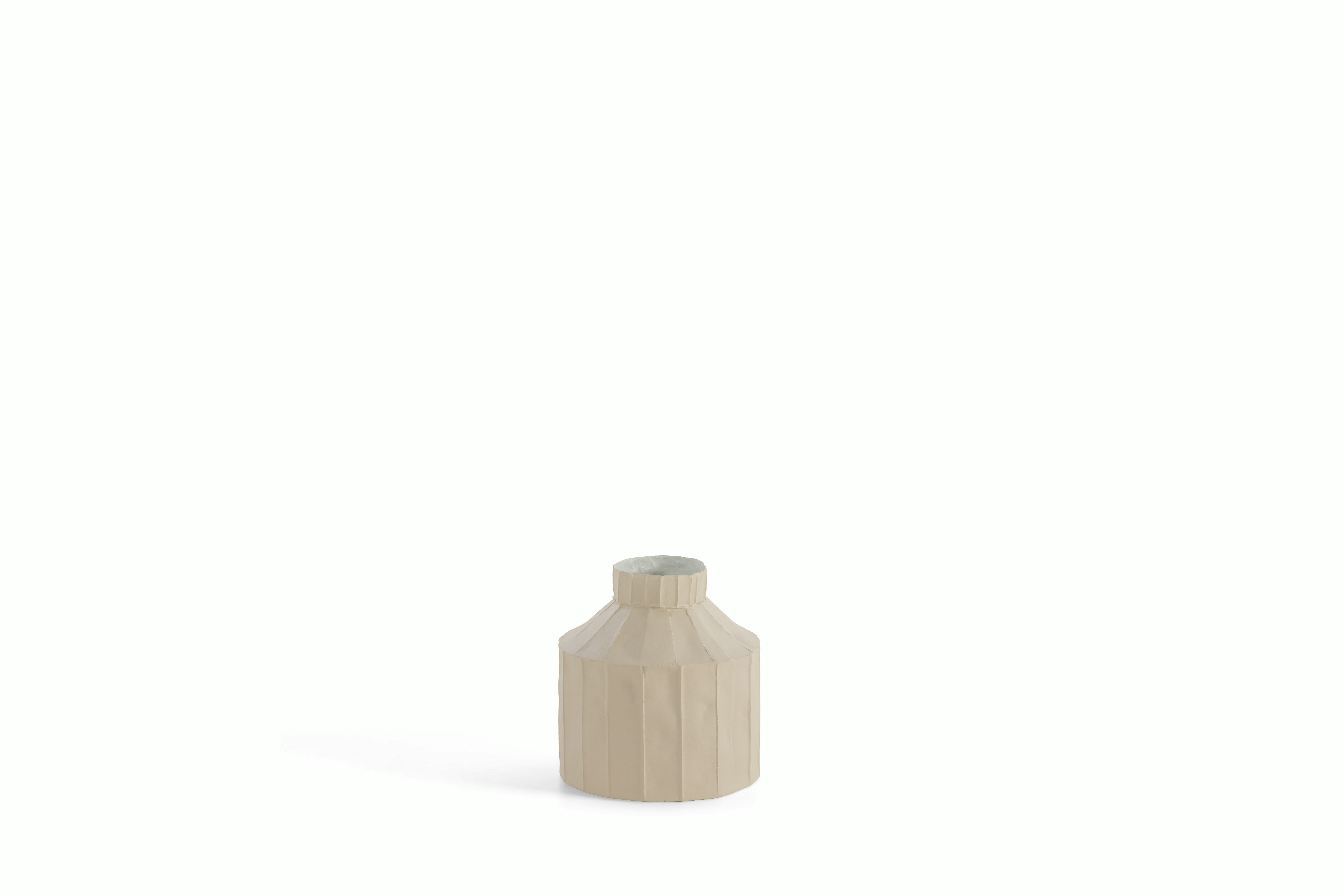 Fide Short Vase - Sabbia Chiaro