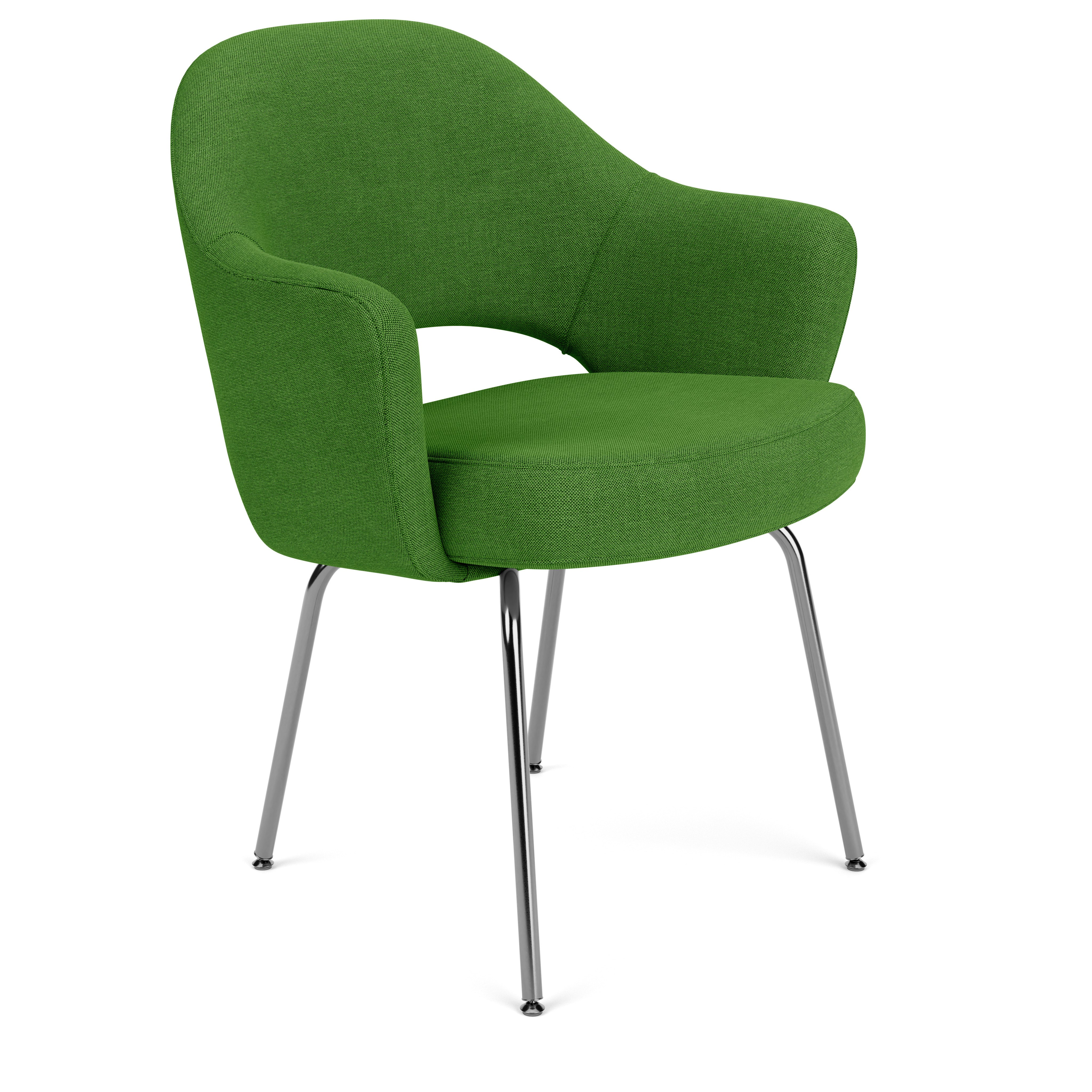 Saarinen Executive Armchair - Crossroad, Leaf, Polished Chrome