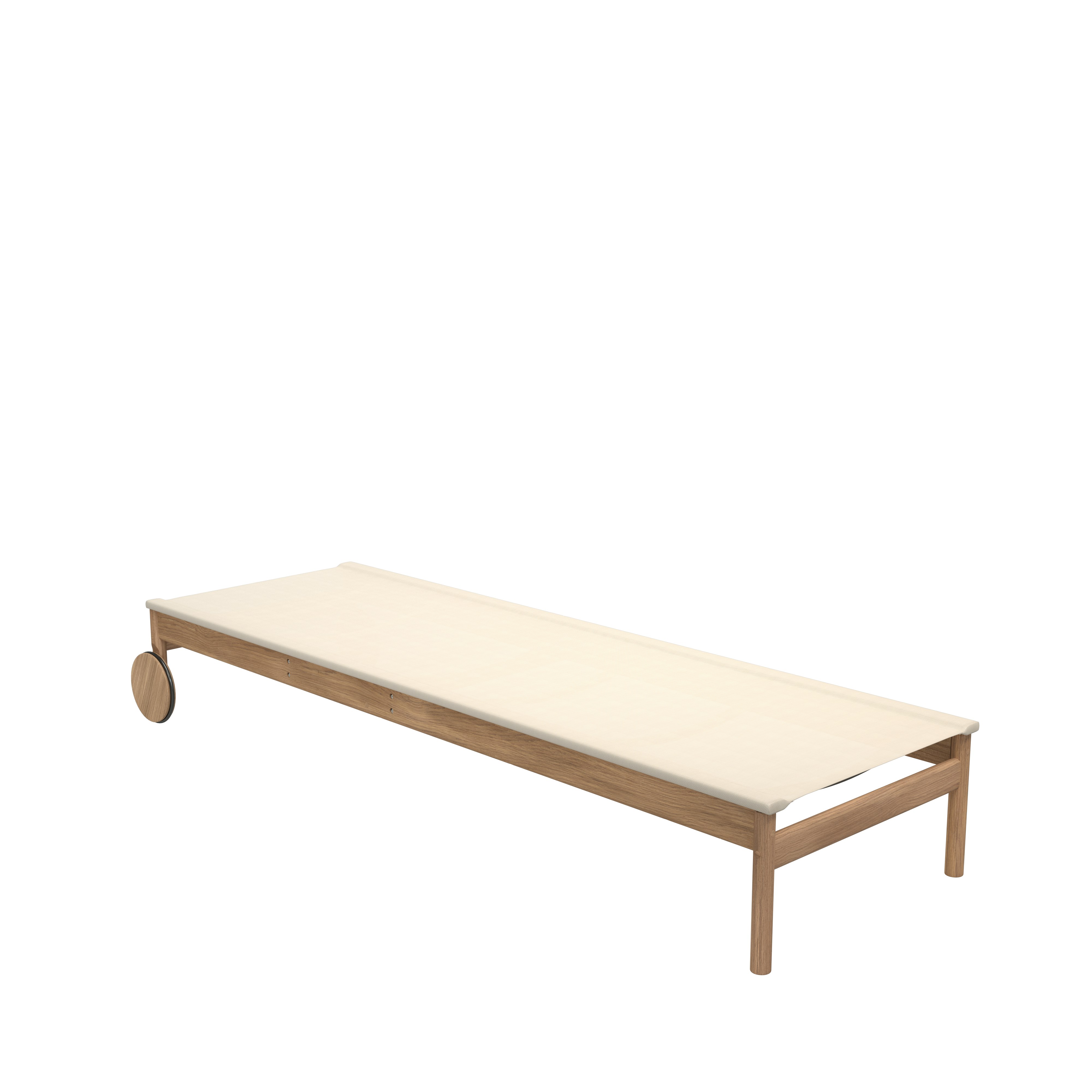 Pelagus Sunbed - Light Ivory