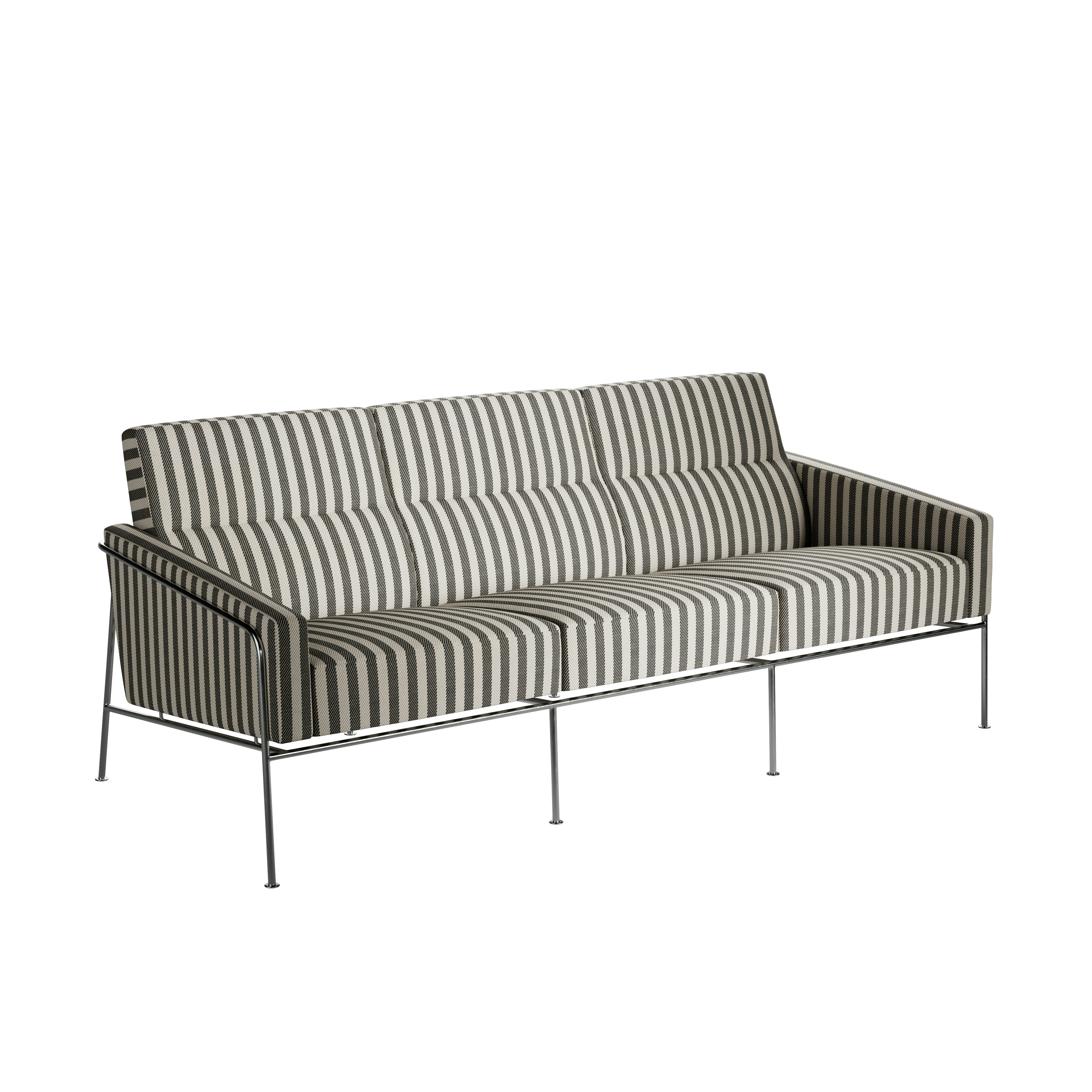 A Series 3300 Sofa in Liquiriziabianca viewed from an angle.