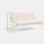 Palissade Lounge Sofa Cushion - Quilted, Cream White