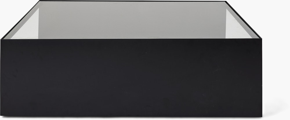 D Urso Occasional Tables - large,  black,  wired glass