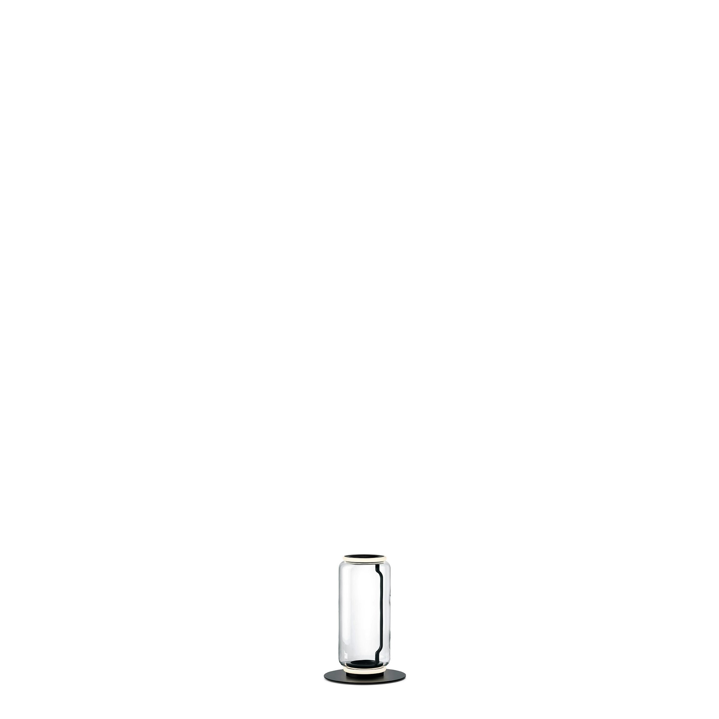 A Noctambule Floor Lamp in white viewed from the front