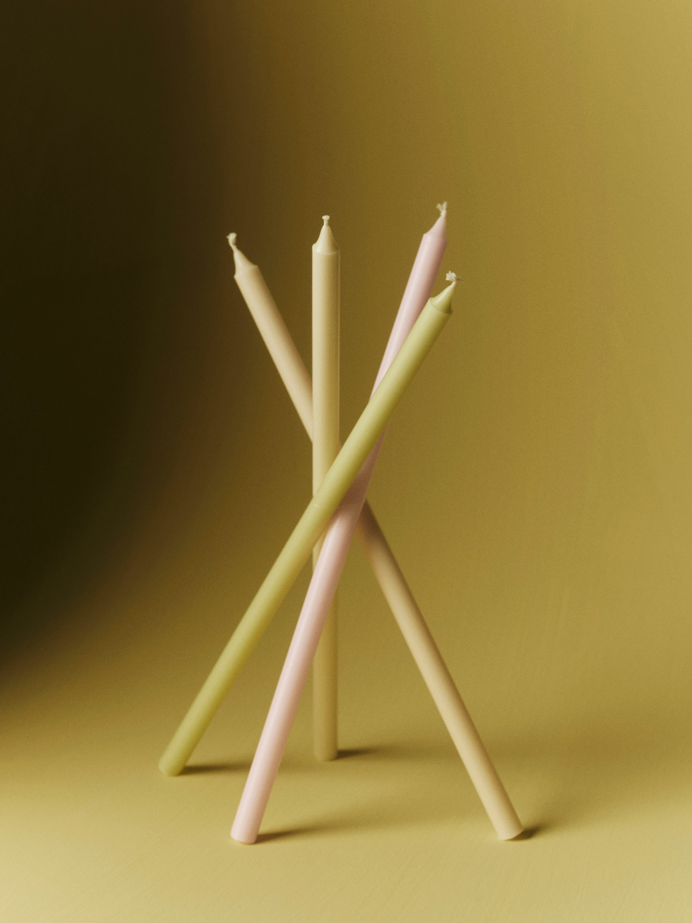 Slim Candle, Set of 4