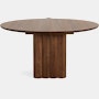 Plush Extension Dining Table - walnut