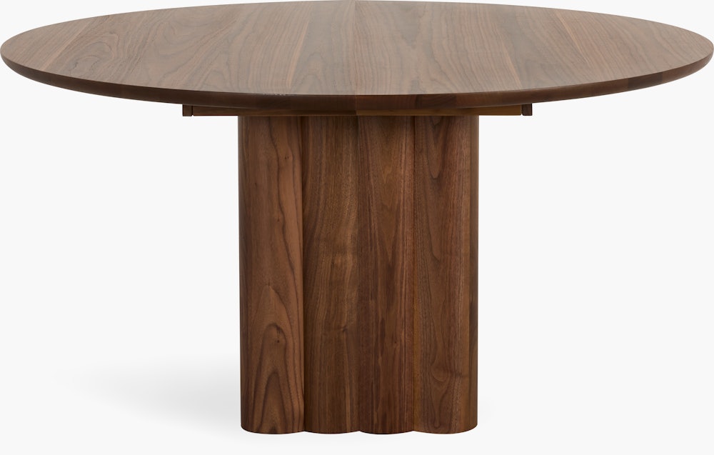 Plush Extension Dining Table - walnut