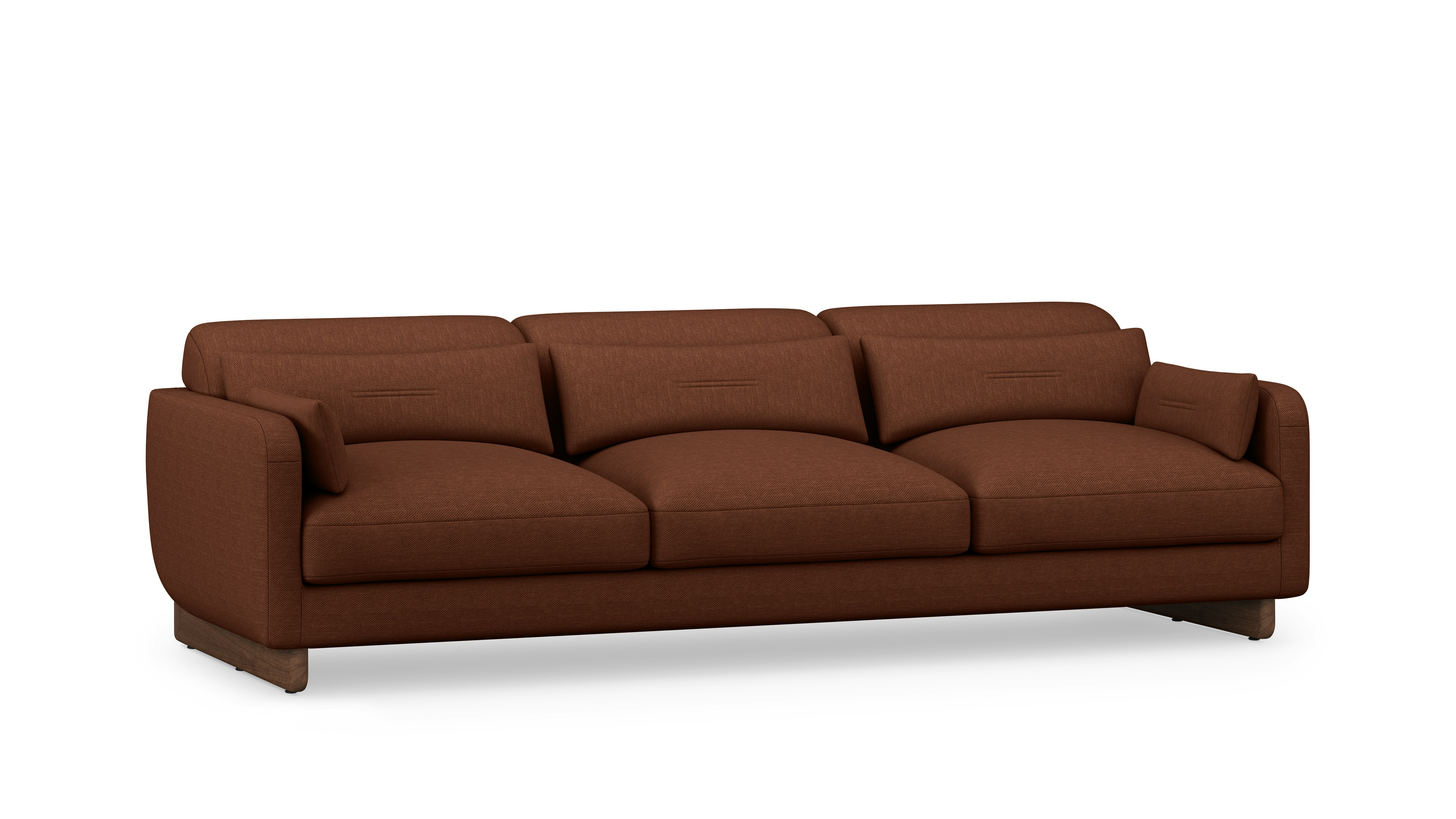 Contra Sofa - 99 Inch, Mode, Pathway, Walnut
