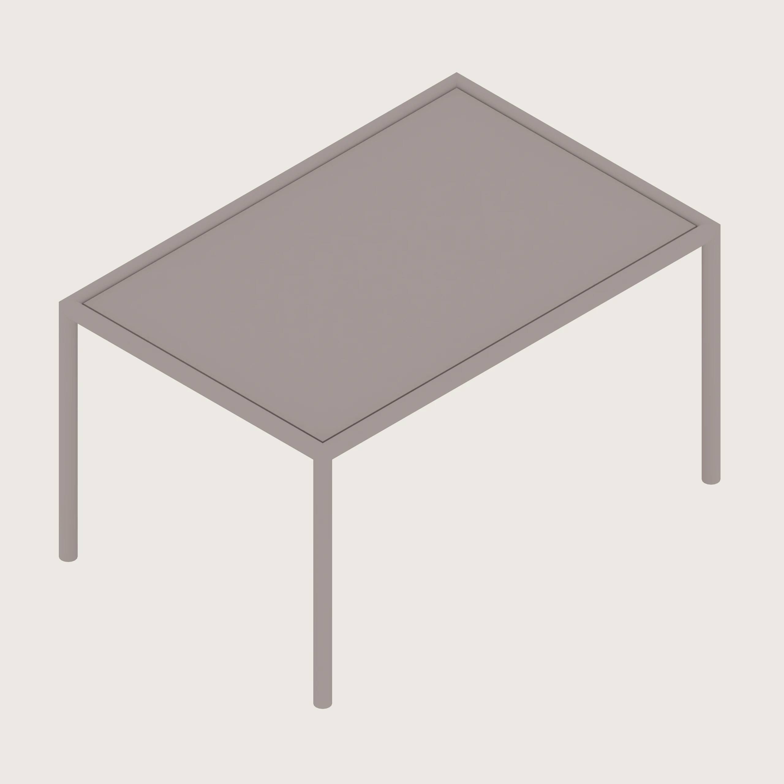 A generic rendering - Full Round Table | Rectangular