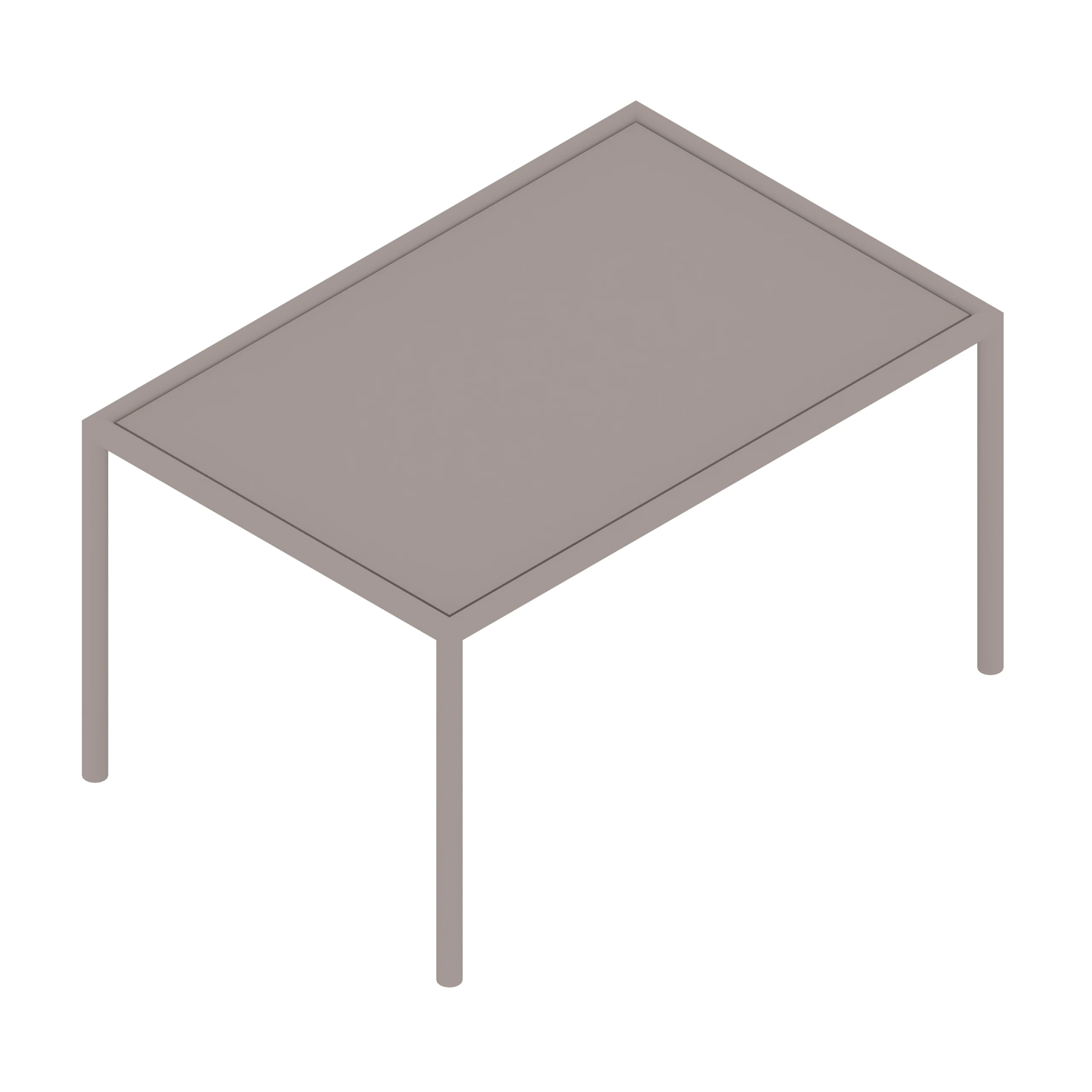 A generic rendering - Full Round Table | Rectangular