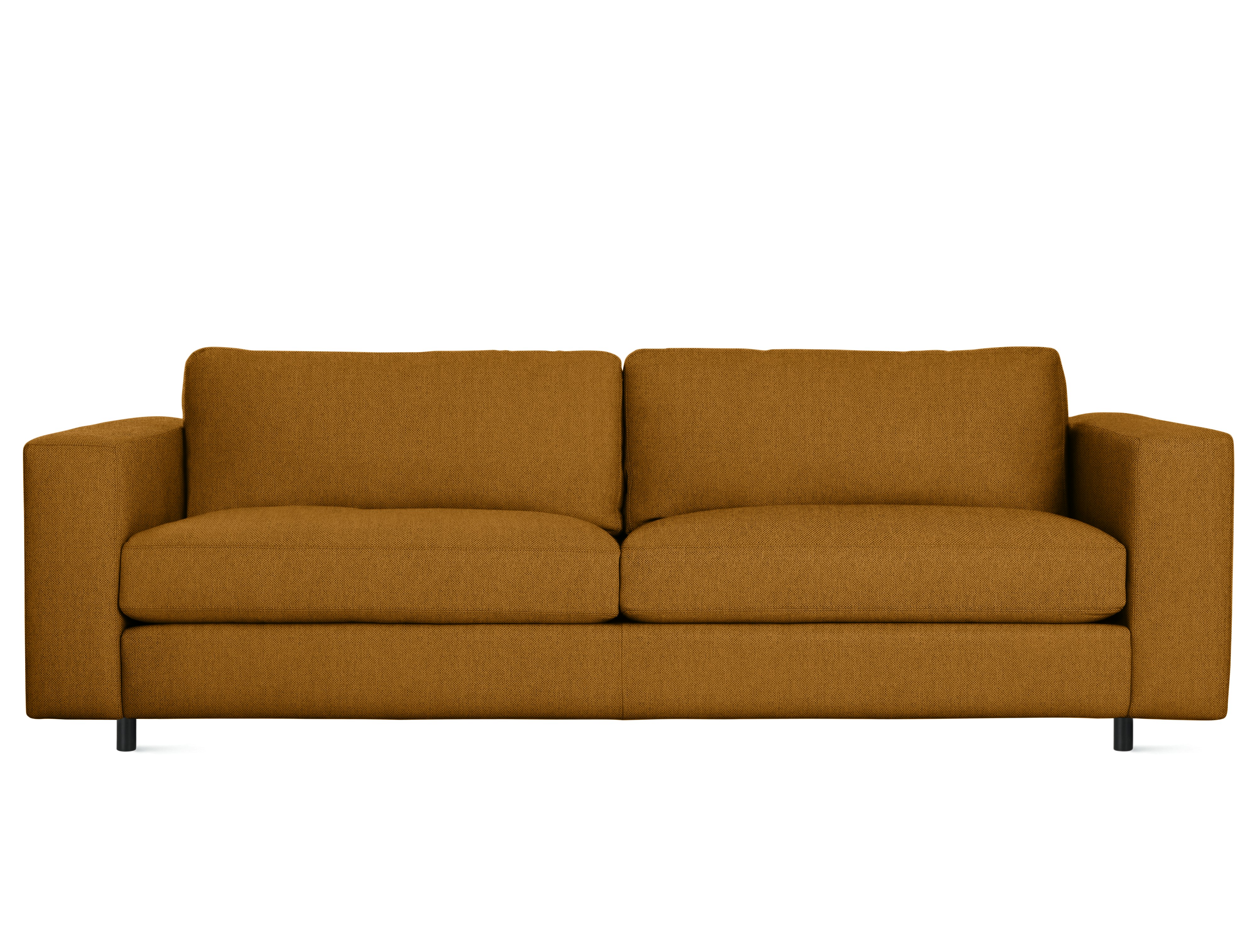 A Reid Sleeper in Mode Nutmeg, Black viewed from the front.