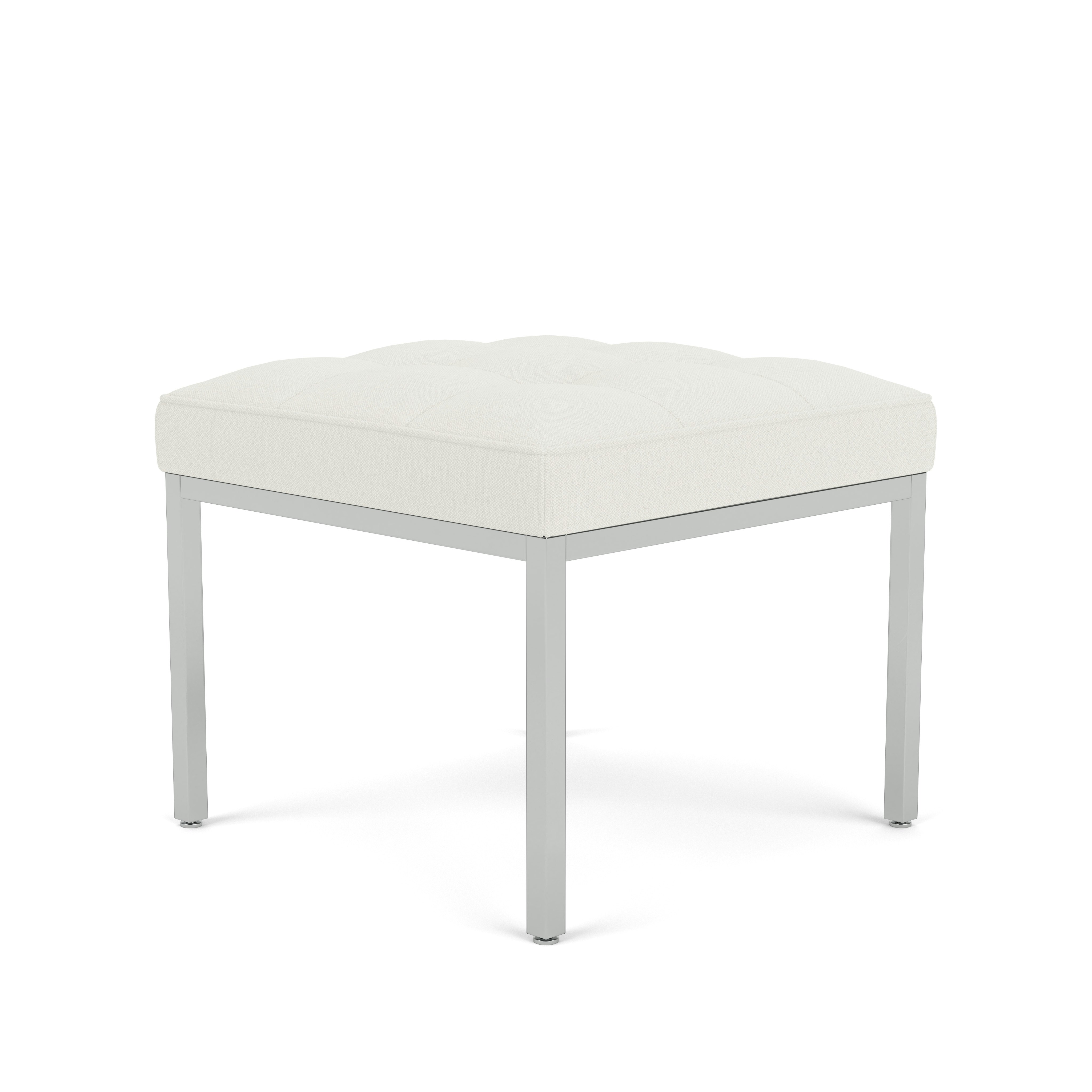 Florence Knoll Relaxed Stool - Hourglass, Air, Pol Chrome