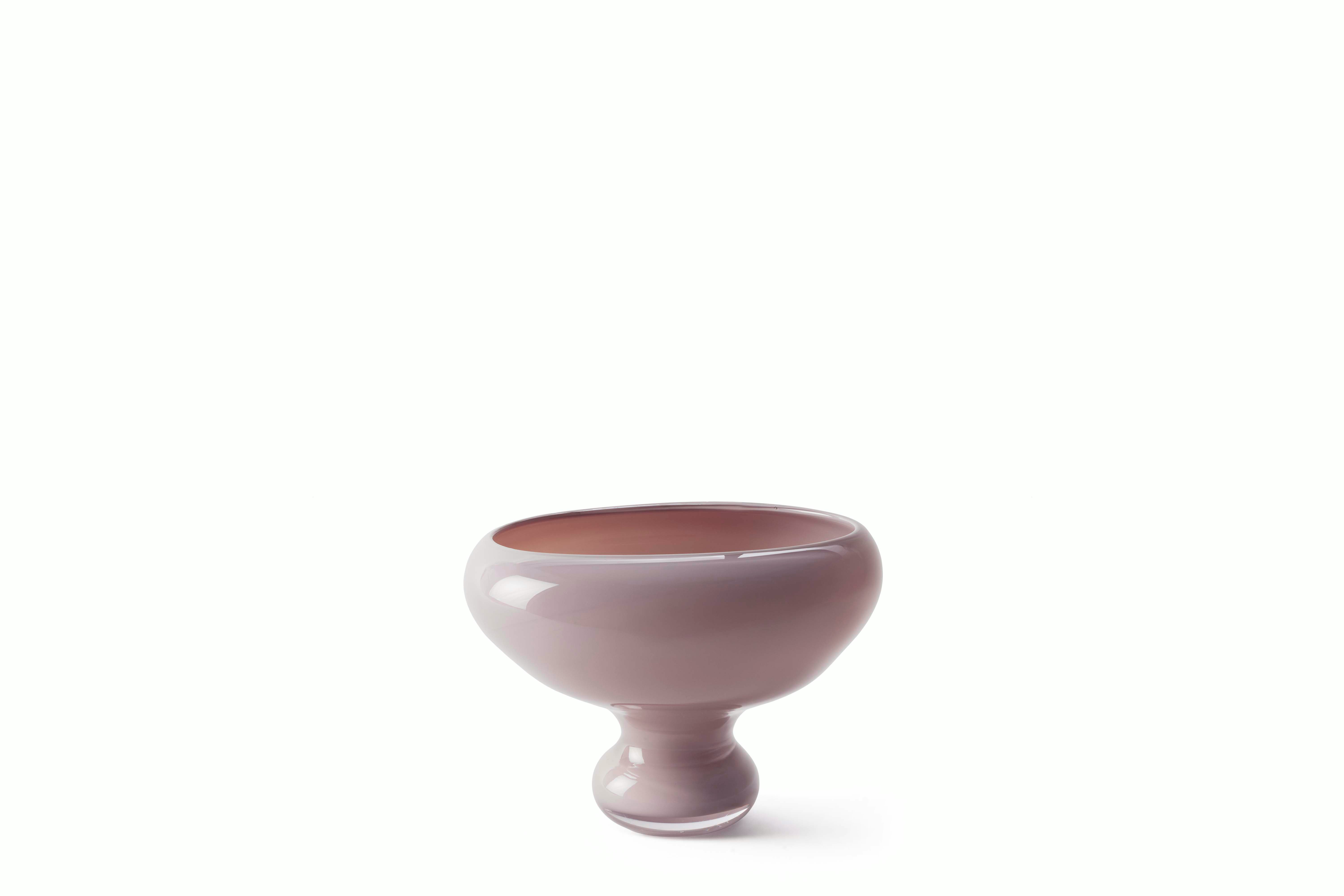 Mardahl Pedistal Vase - Small, Plum