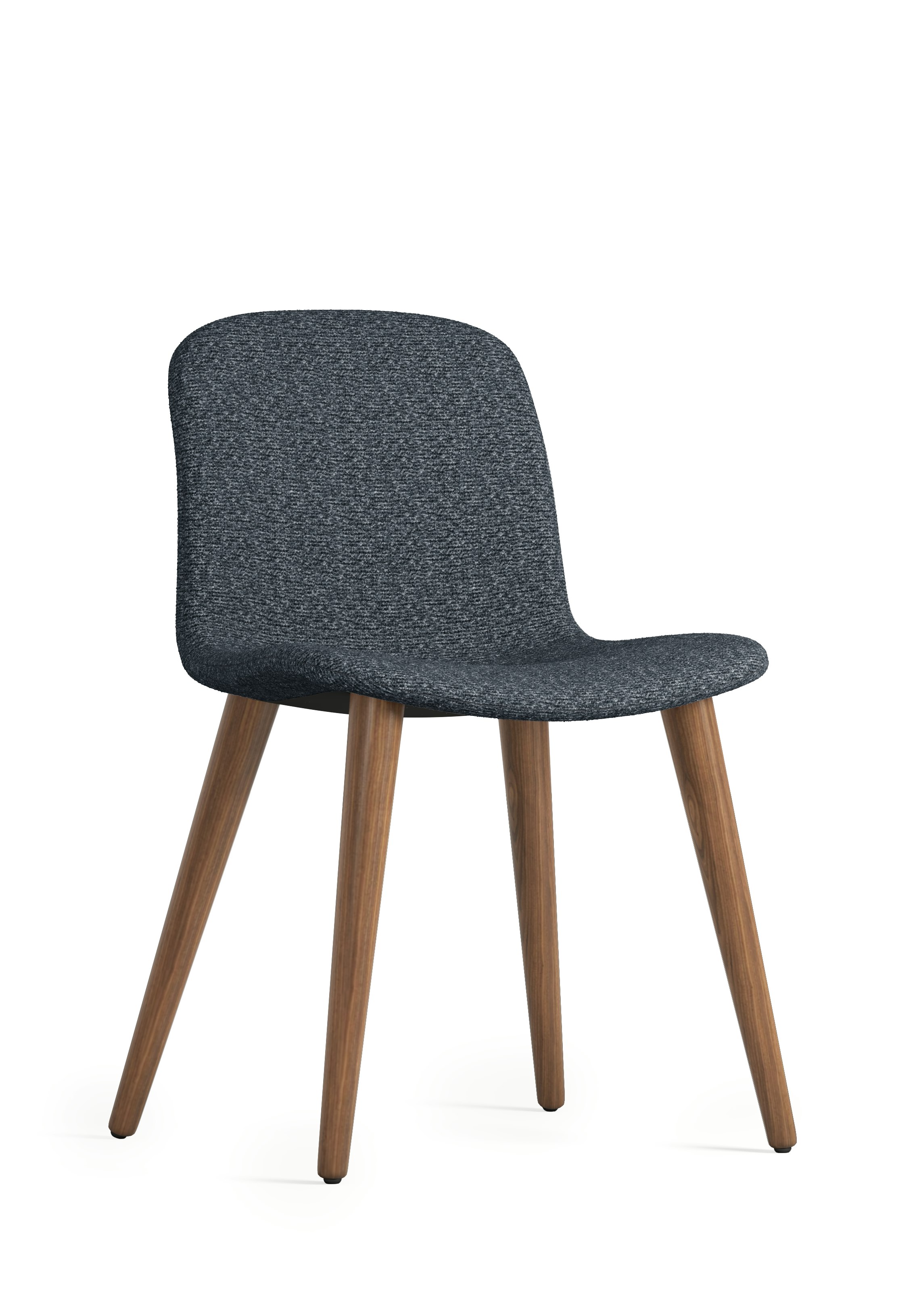 Bacco Chair - Melange, 704 Agate, Walnut