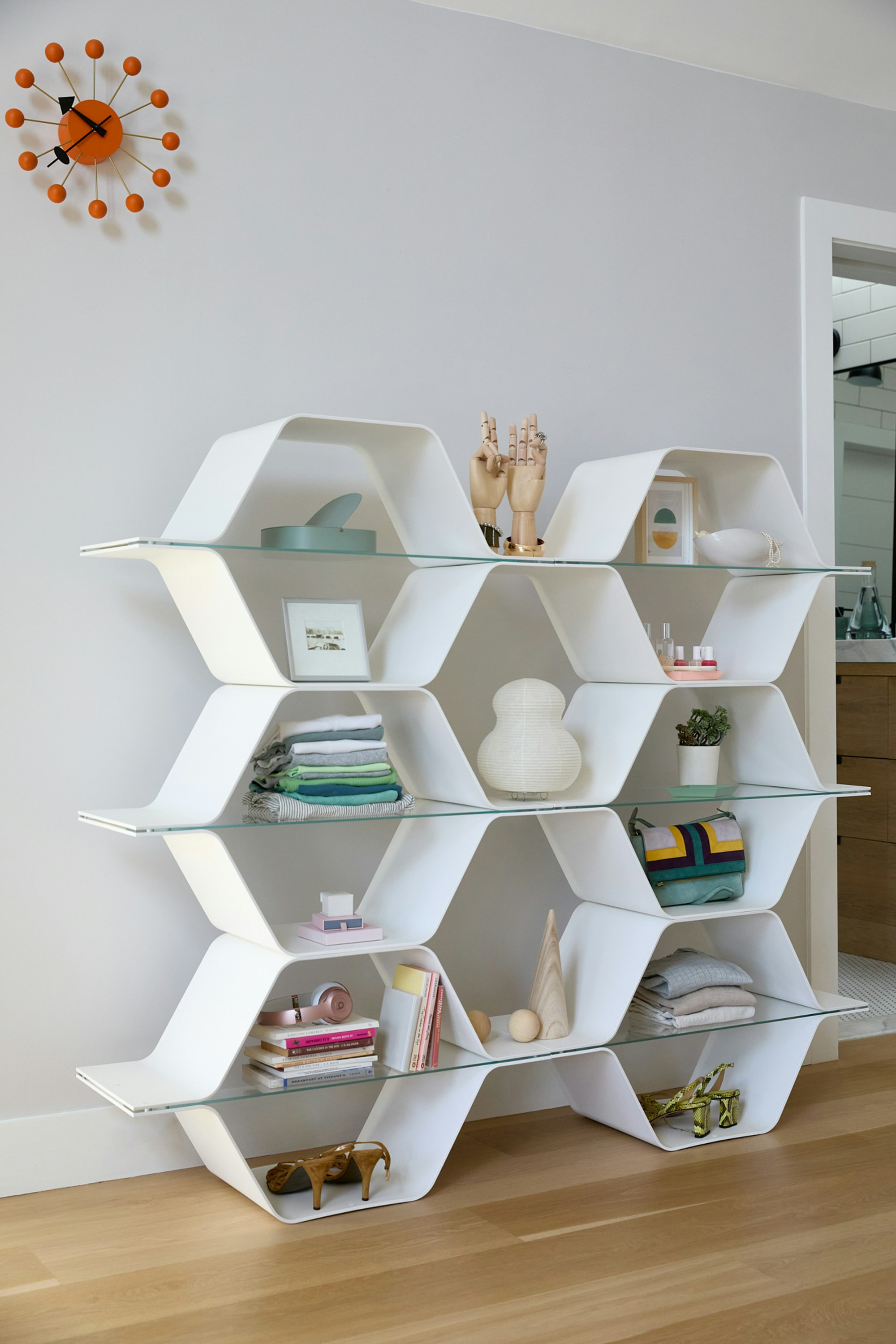 Honeycomb Modular Shelving
