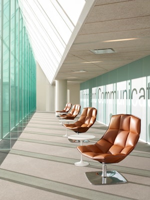 Jehs+Laub Lounge Chair and Saarinen Side Table