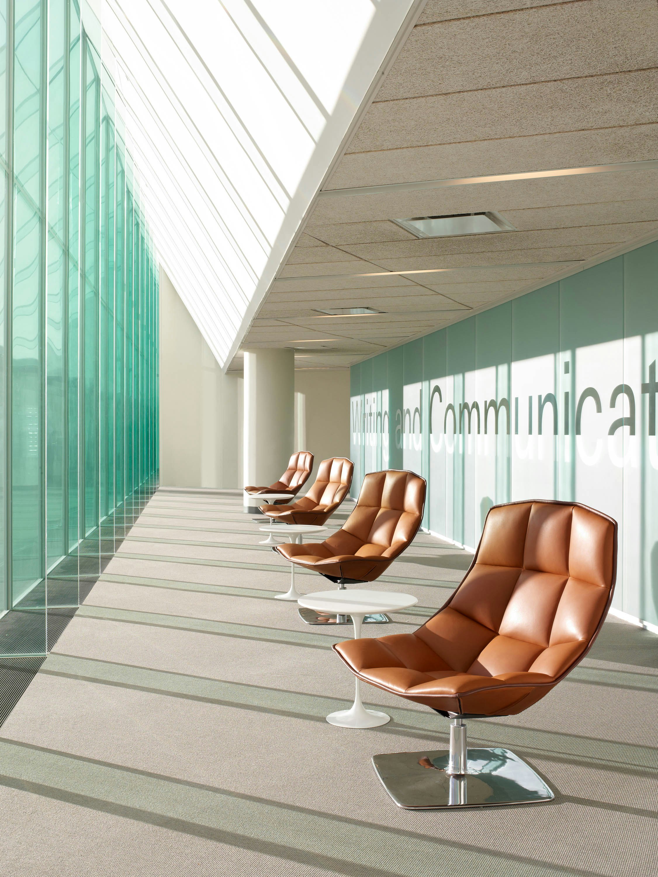 Jehs+Laub Lounge Chair and Saarinen Side Table